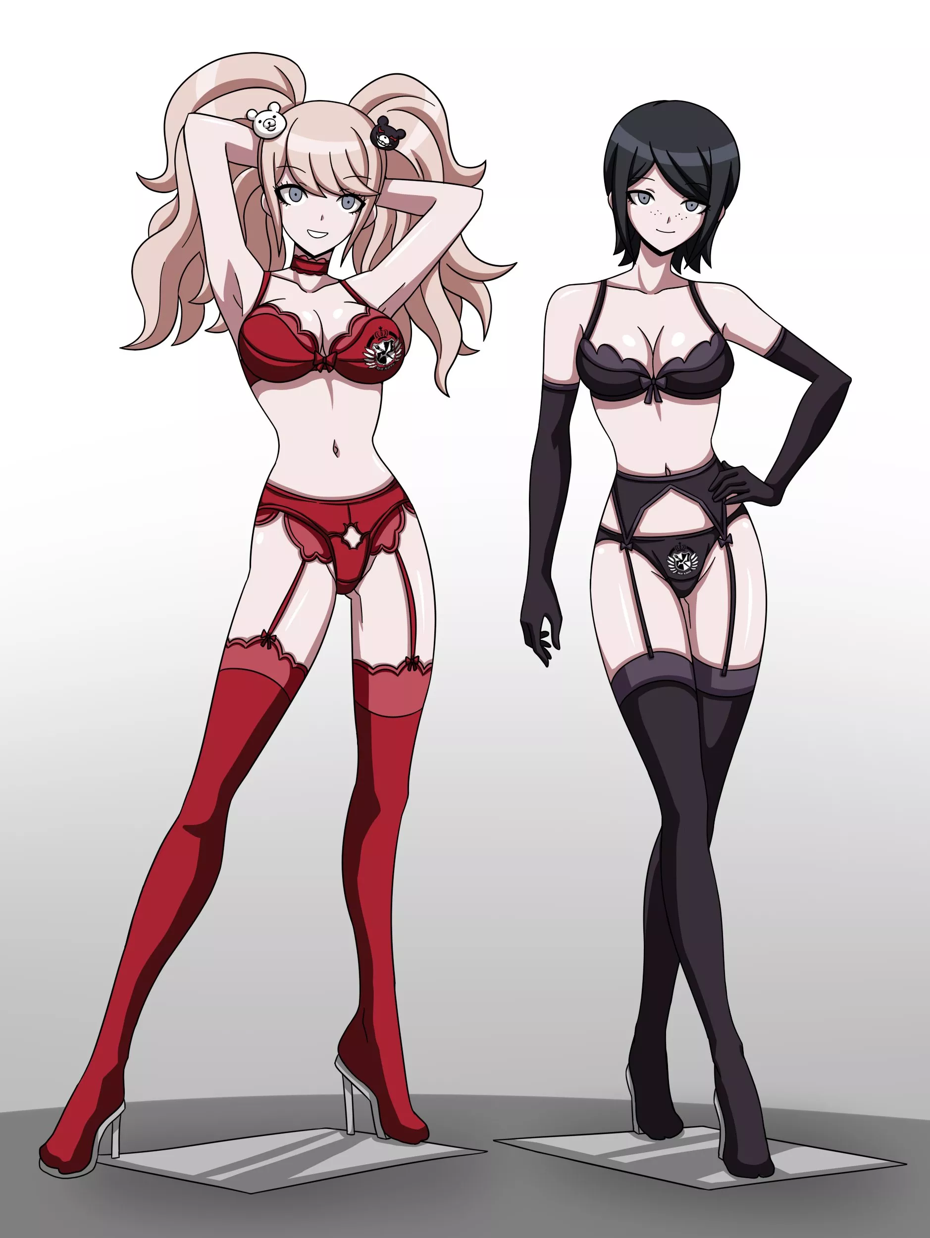 Despair Sisters hypnotized into lingerie models (EKronos)