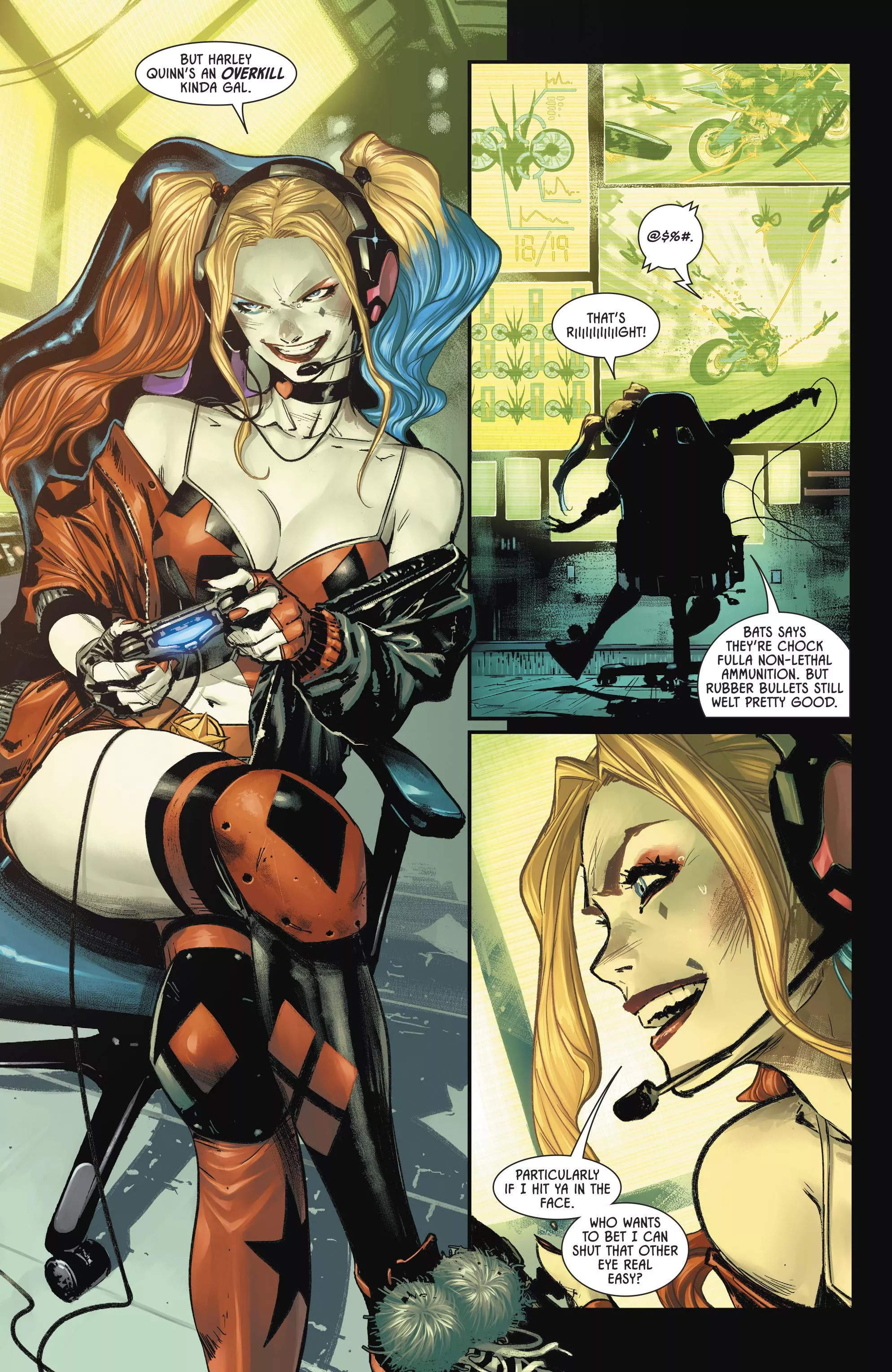 Devilish grin [Batman #90]