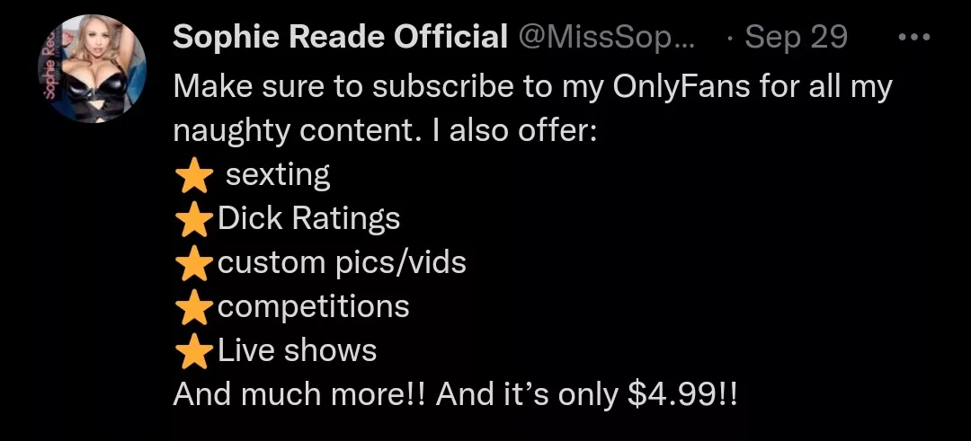 Dick ratings?!