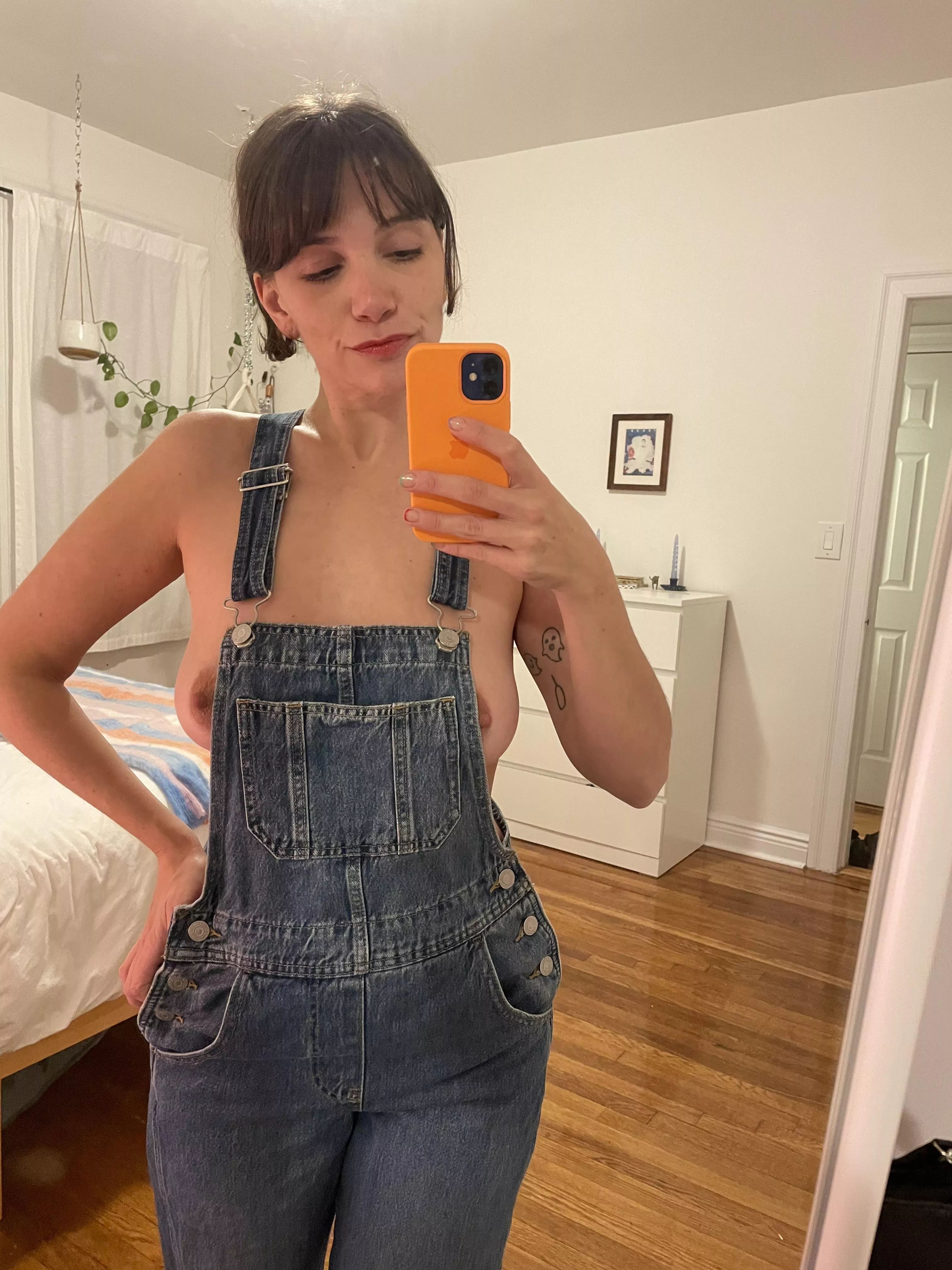 Did I just manage to make overalls sexy?