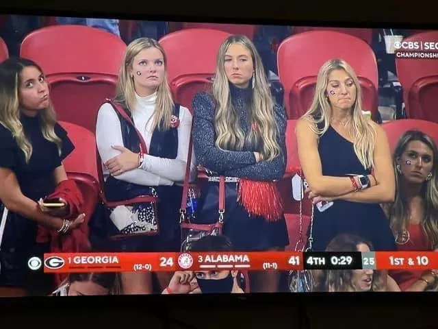 Disappointed Georgia Coeds