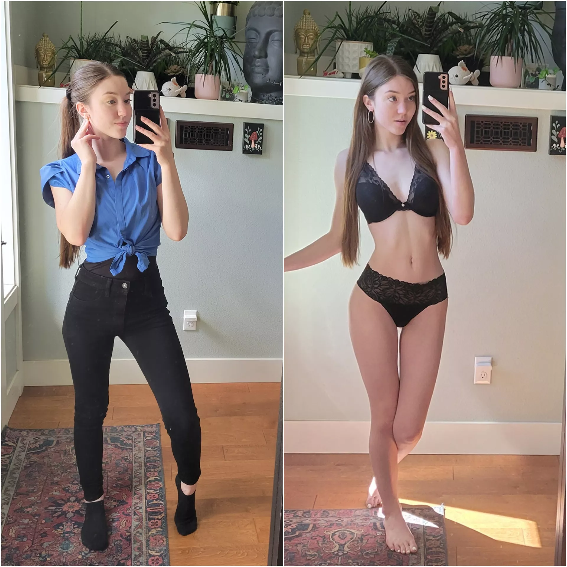 Do I look better in or out of clothes?