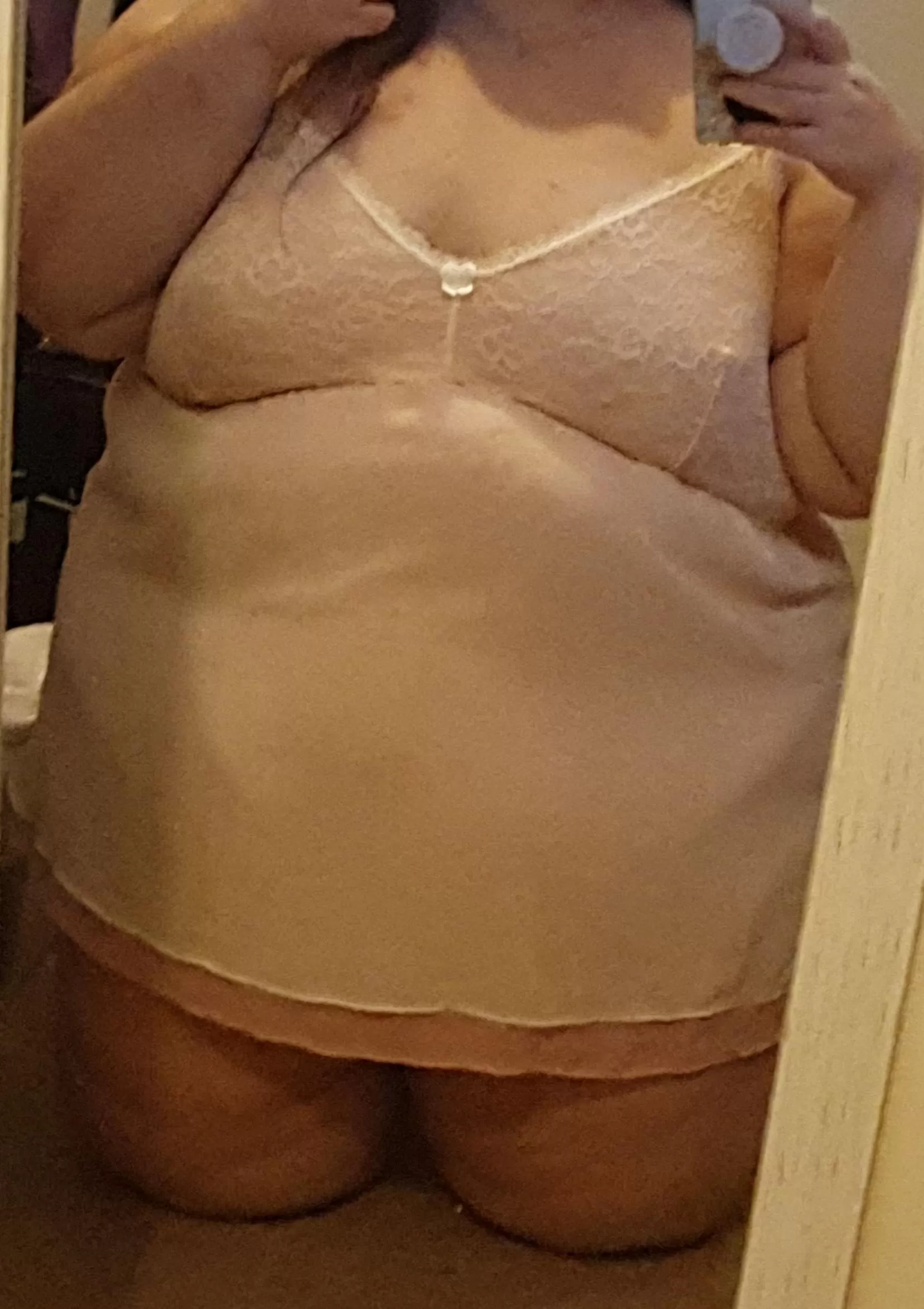 Do I look cute and innocent in my new babydoll?