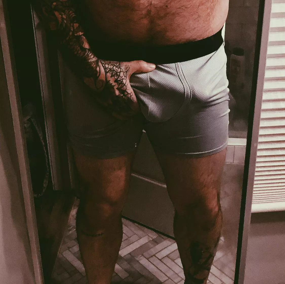 Do these boxers show off too much?