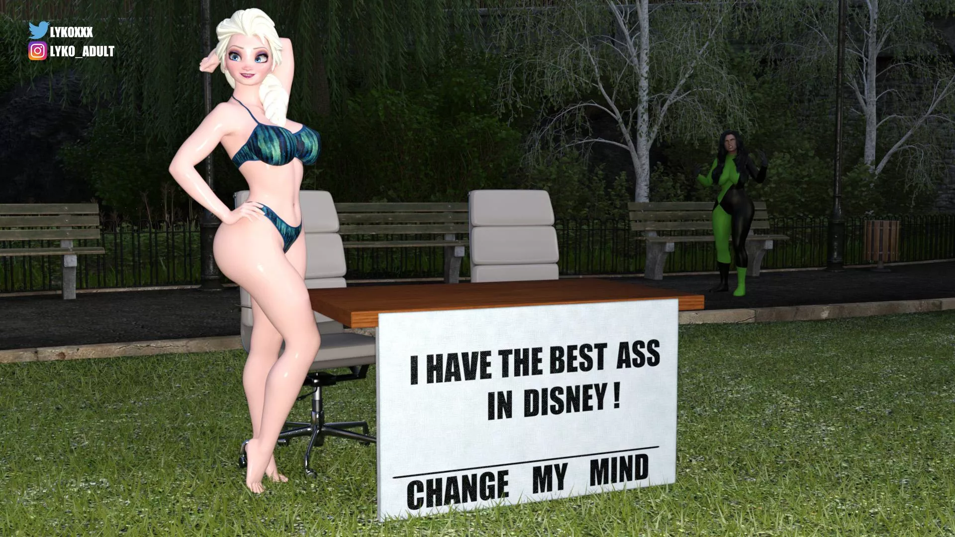 Do you agree with Elsa? (LykoXXX)[Disney]