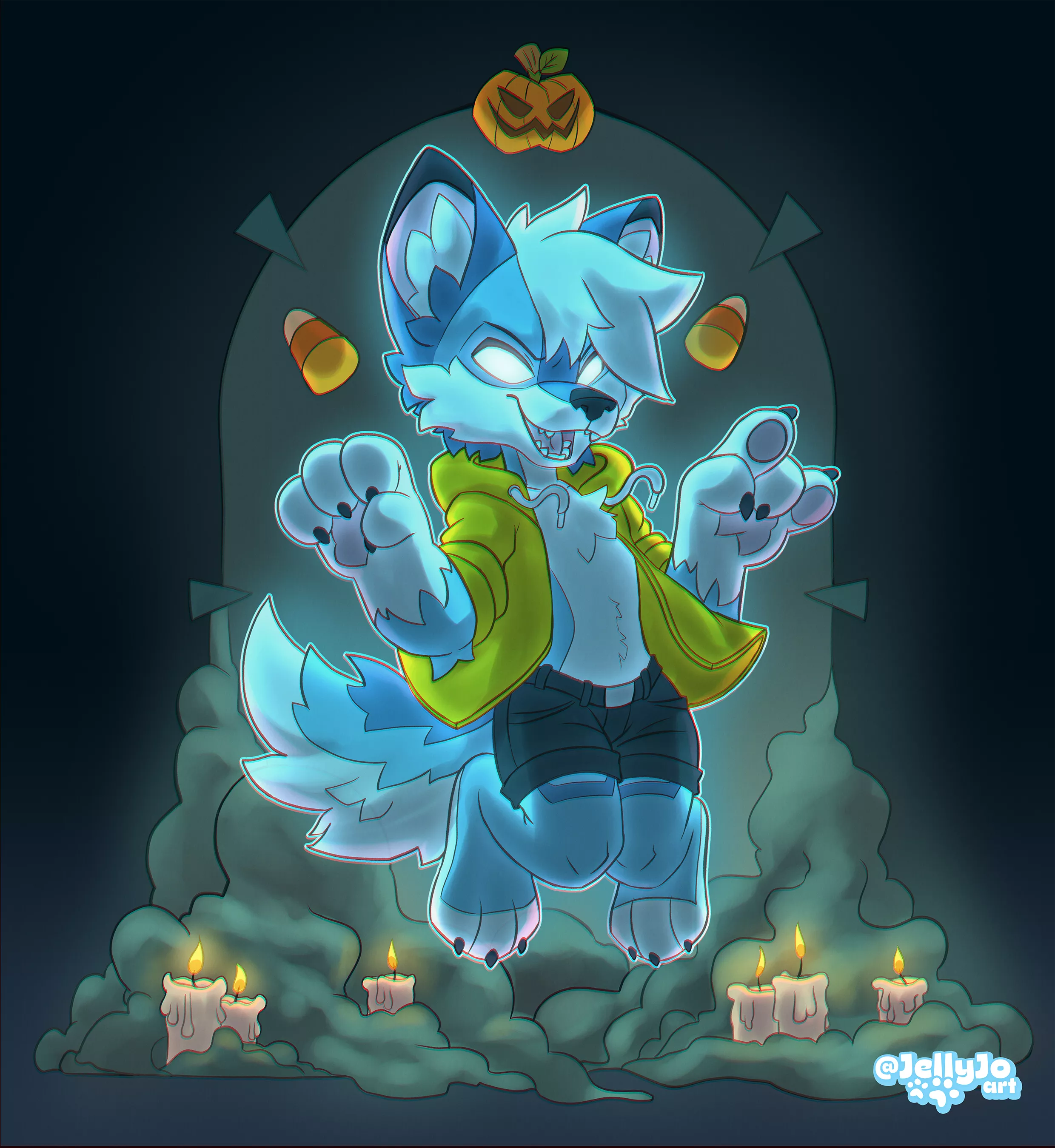 Do you believe in ghosts? 🎃😱👻 (art by me)