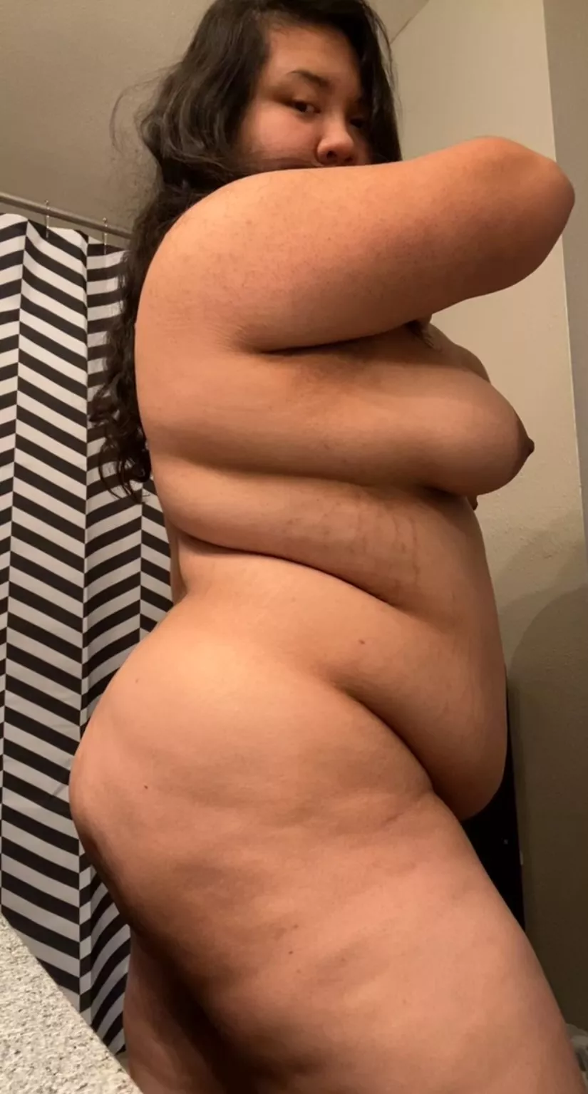 Do you guys still like my body? Never taken a photo from this angle before because I was self conscious.