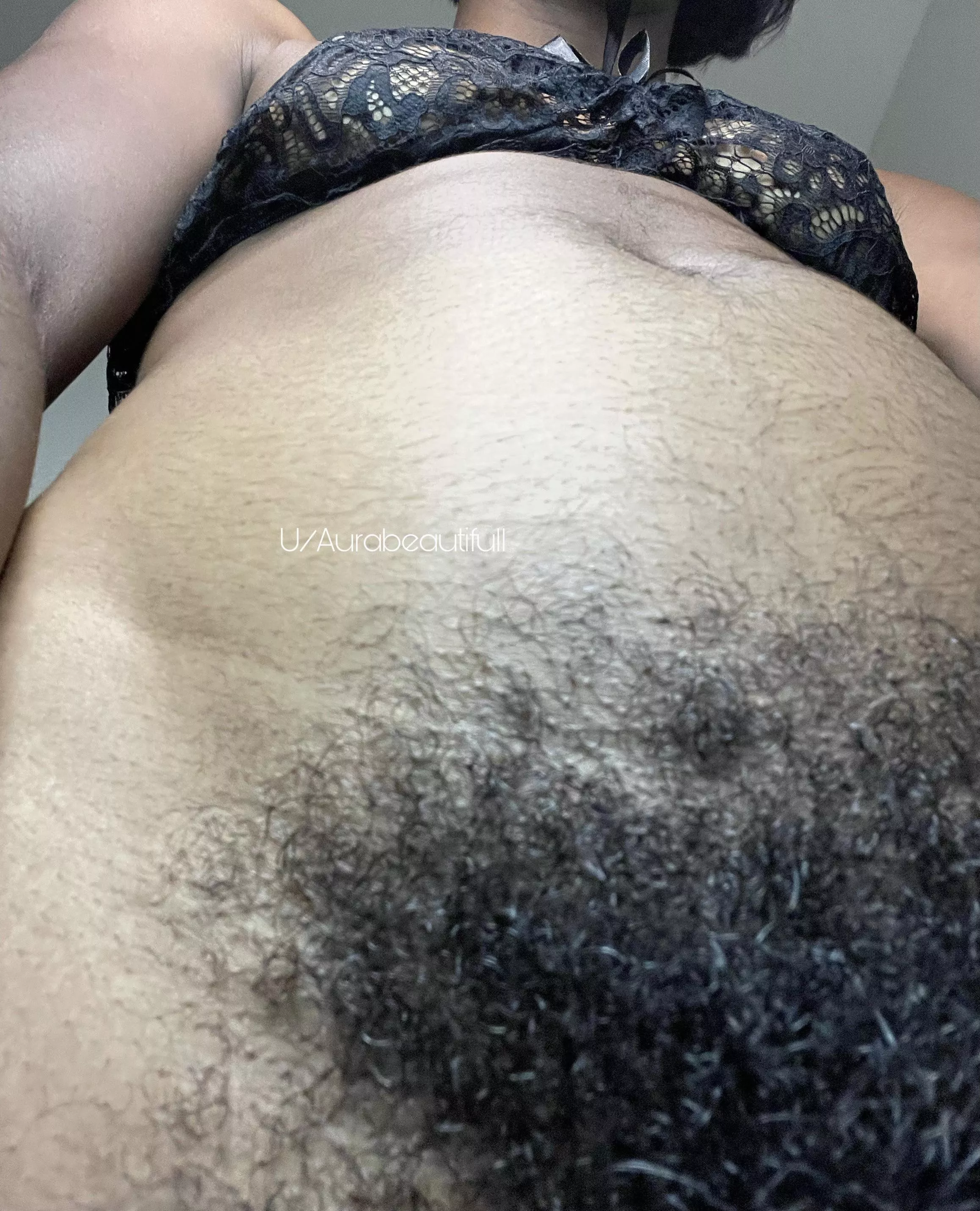 Do you like how my happy trail connects with my thick bush?ðŸ˜