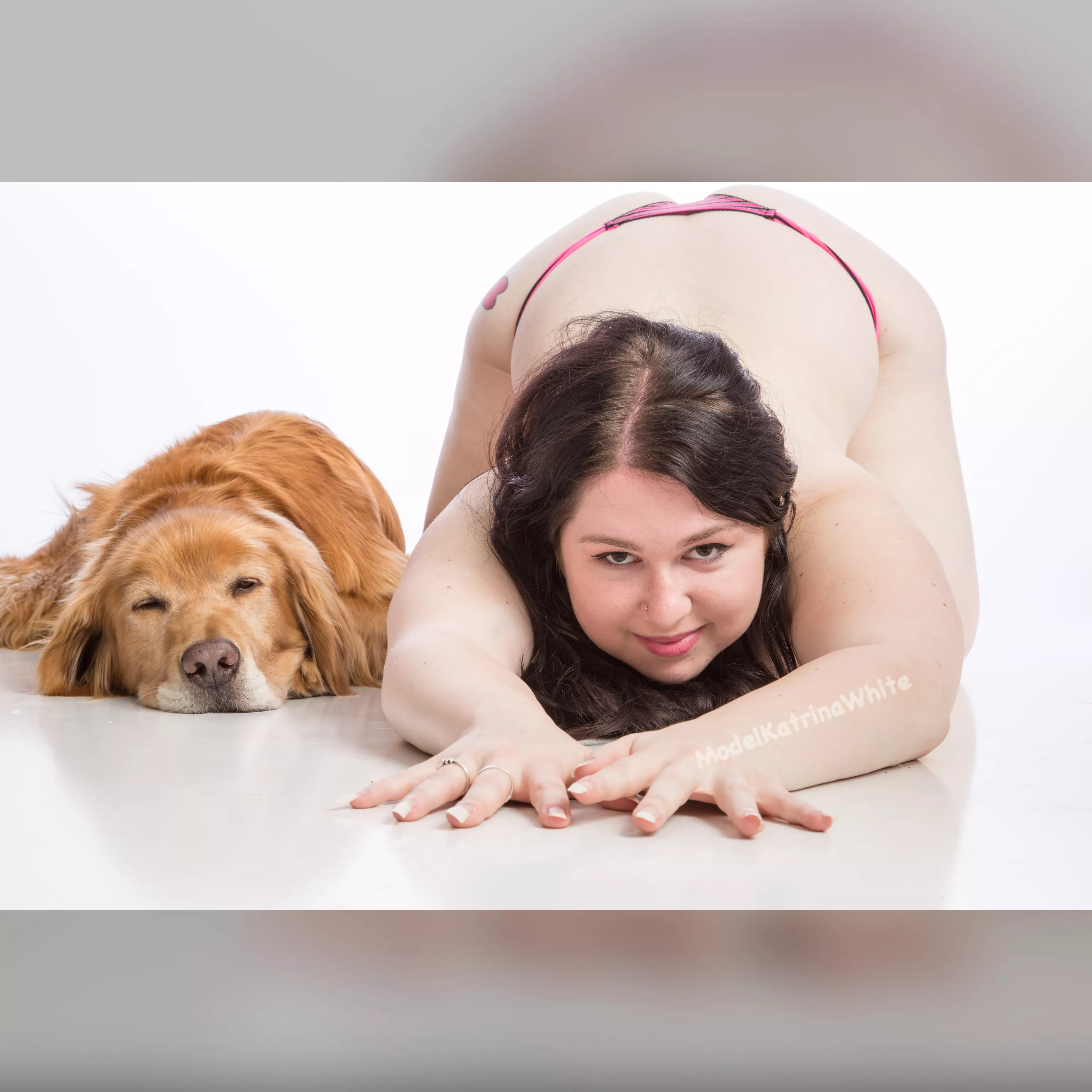 Do you like my downward dog pose? ;)