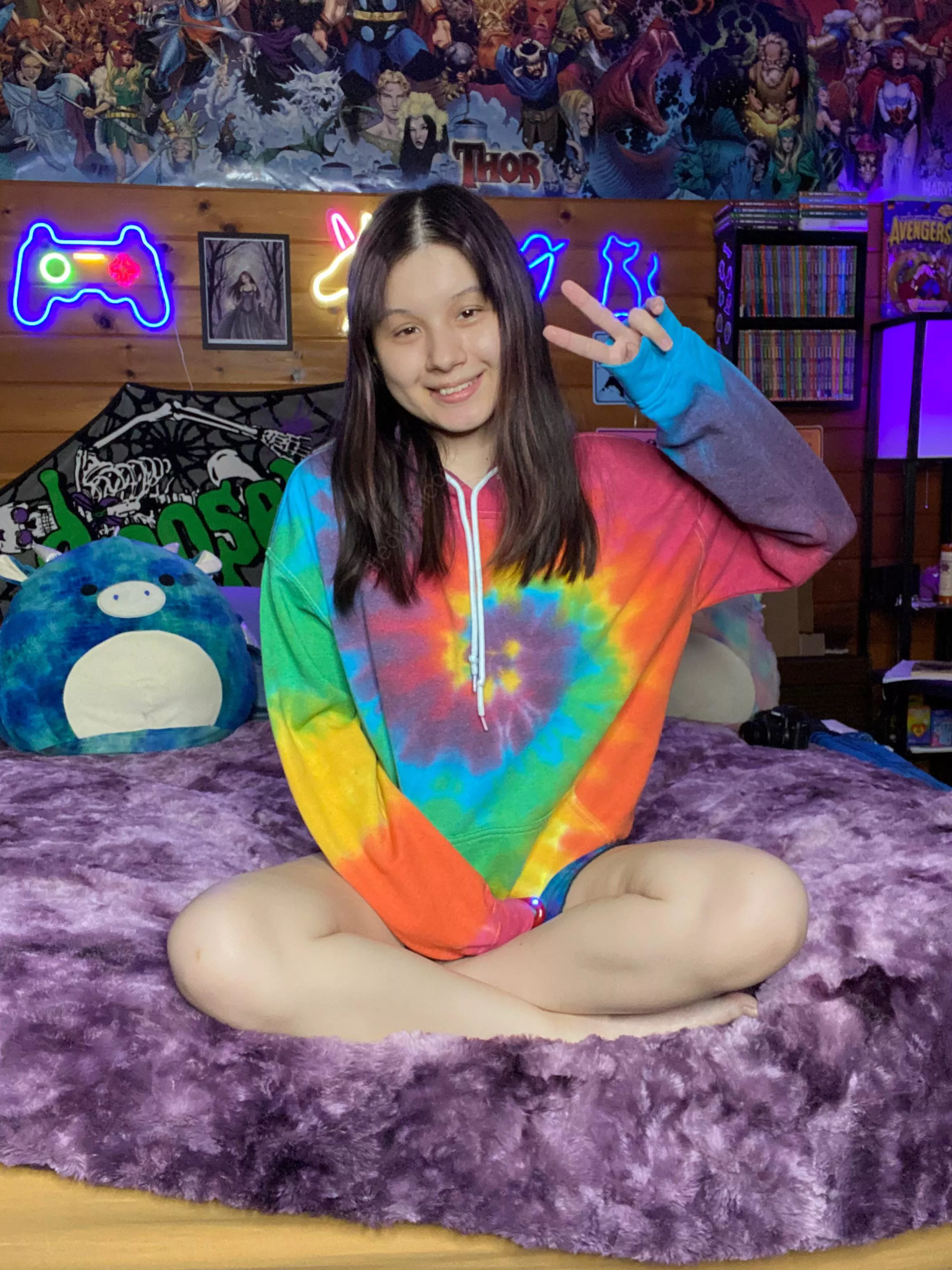 do you like my tie dye hoodie?