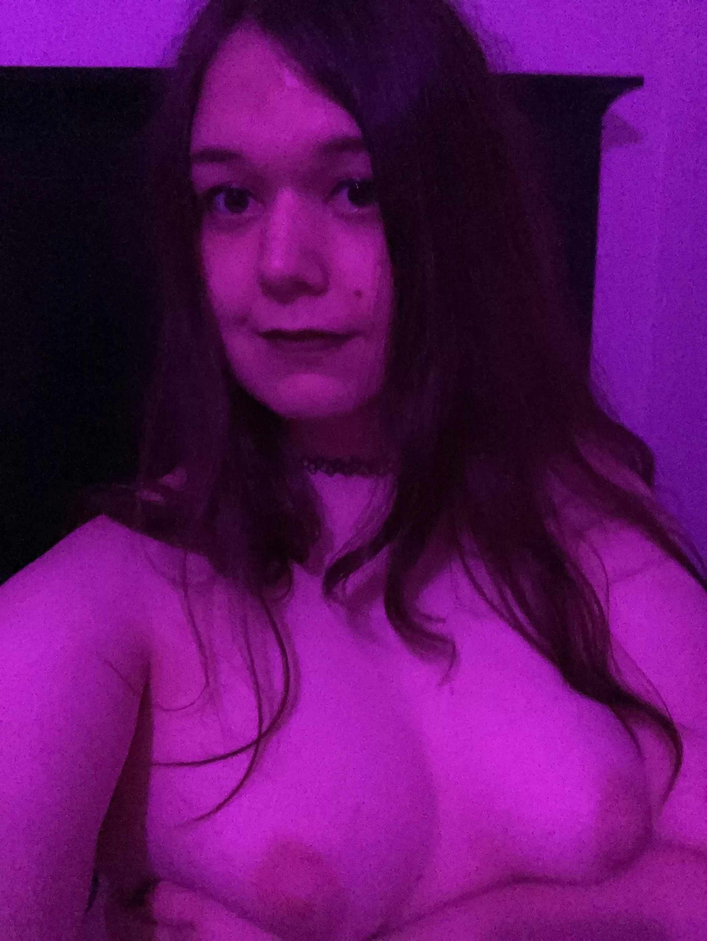 do you like my trans girl tiddies? 💜🏳️‍⚧️