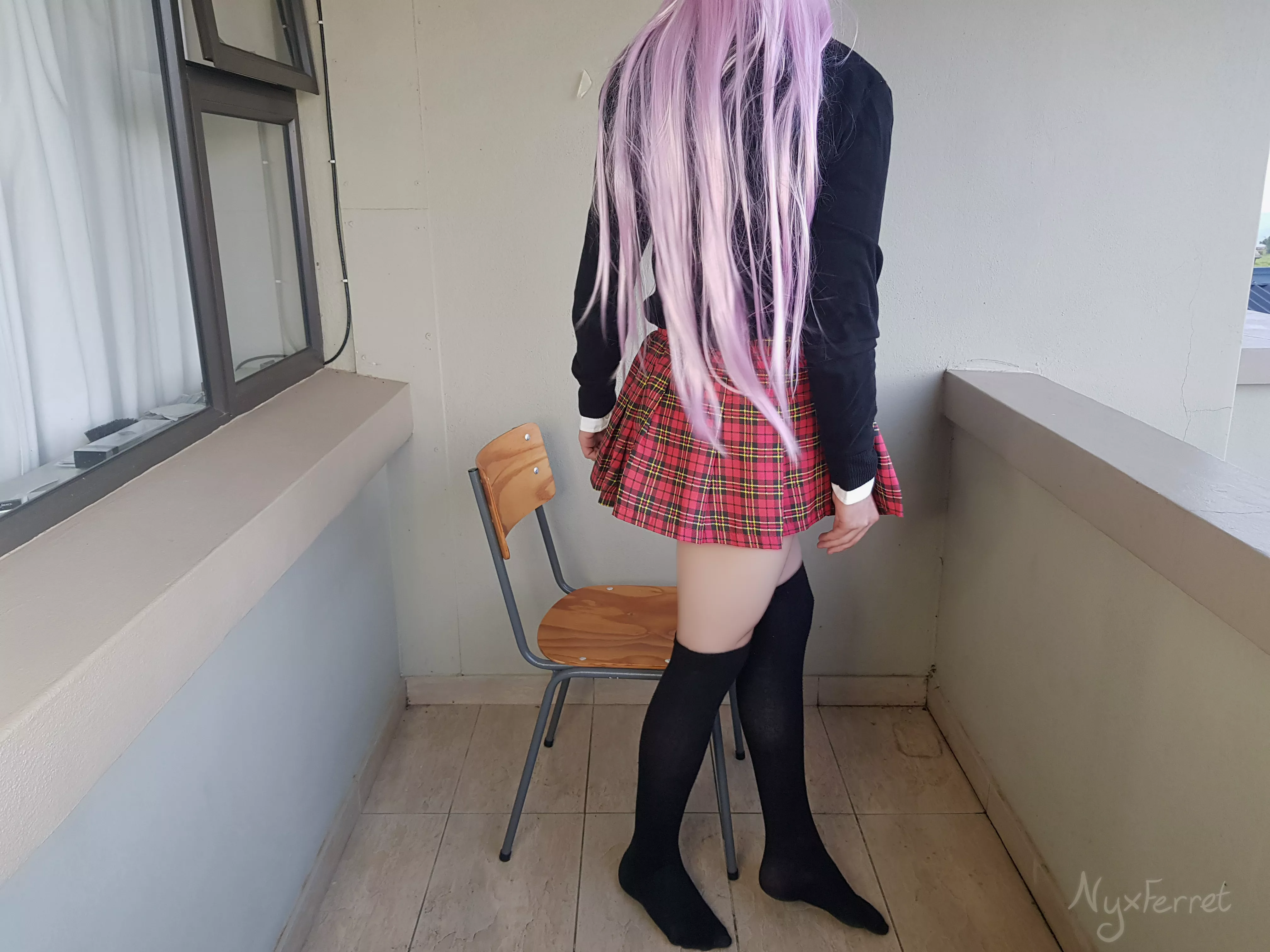 Do you like my uniform uwu?