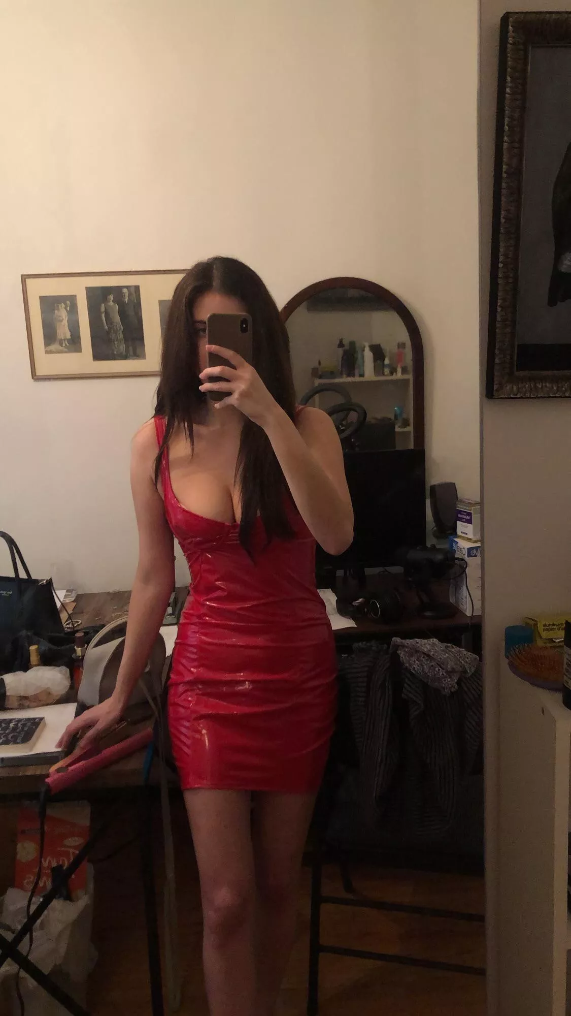 Do you prefer red dresses or black dresses?