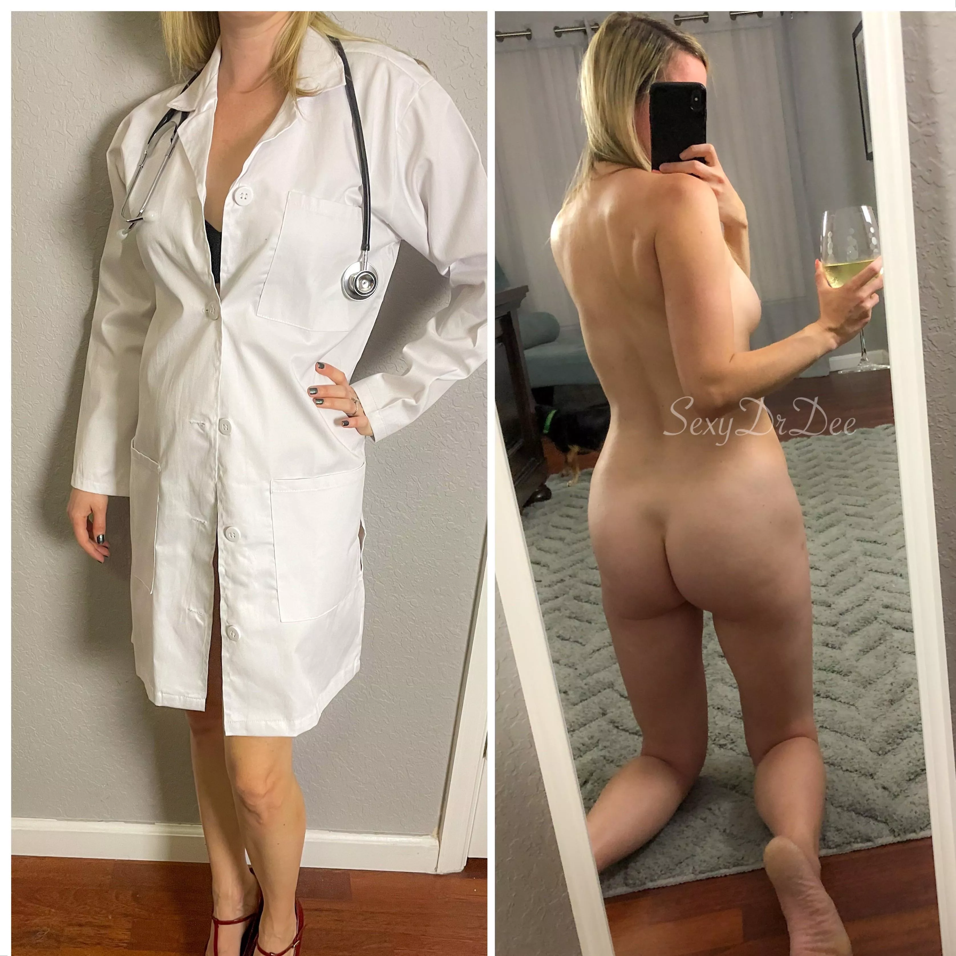 Doctor by day and horny naughty wife in the evening (36f)