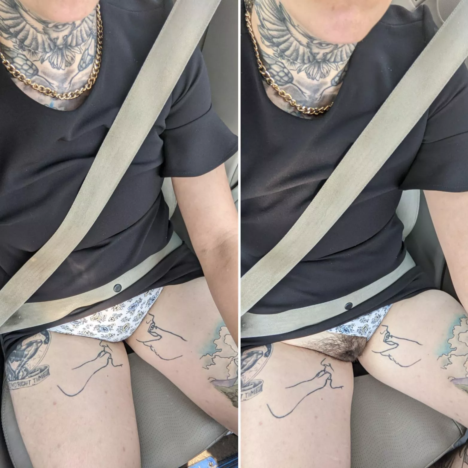 Does anybody else finger themselves while driving or is that just me? [Oc]