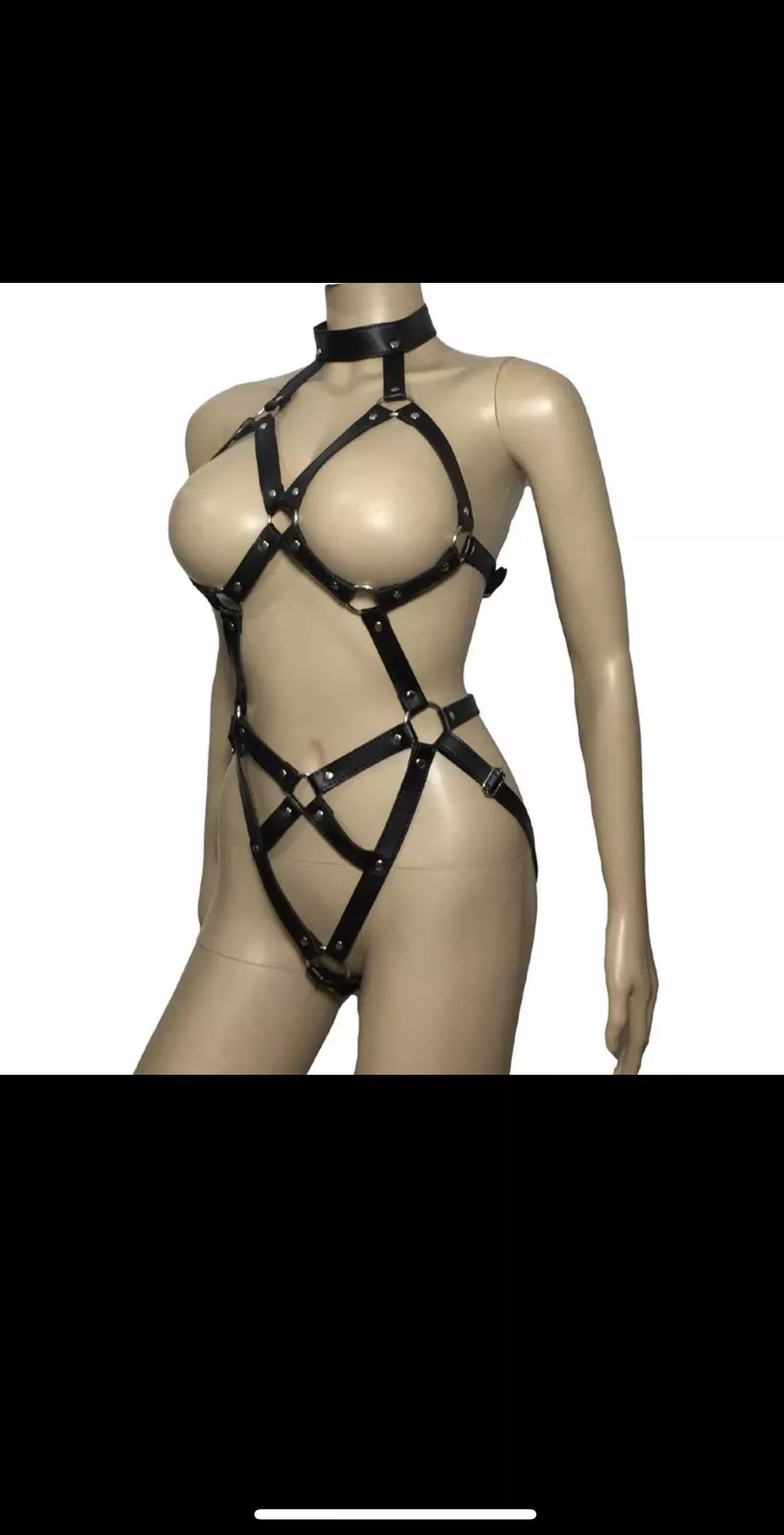 Does anyone know where to find a body harness like this one that has lockable buckles or straps? Doesn’t have to be exactly this style.