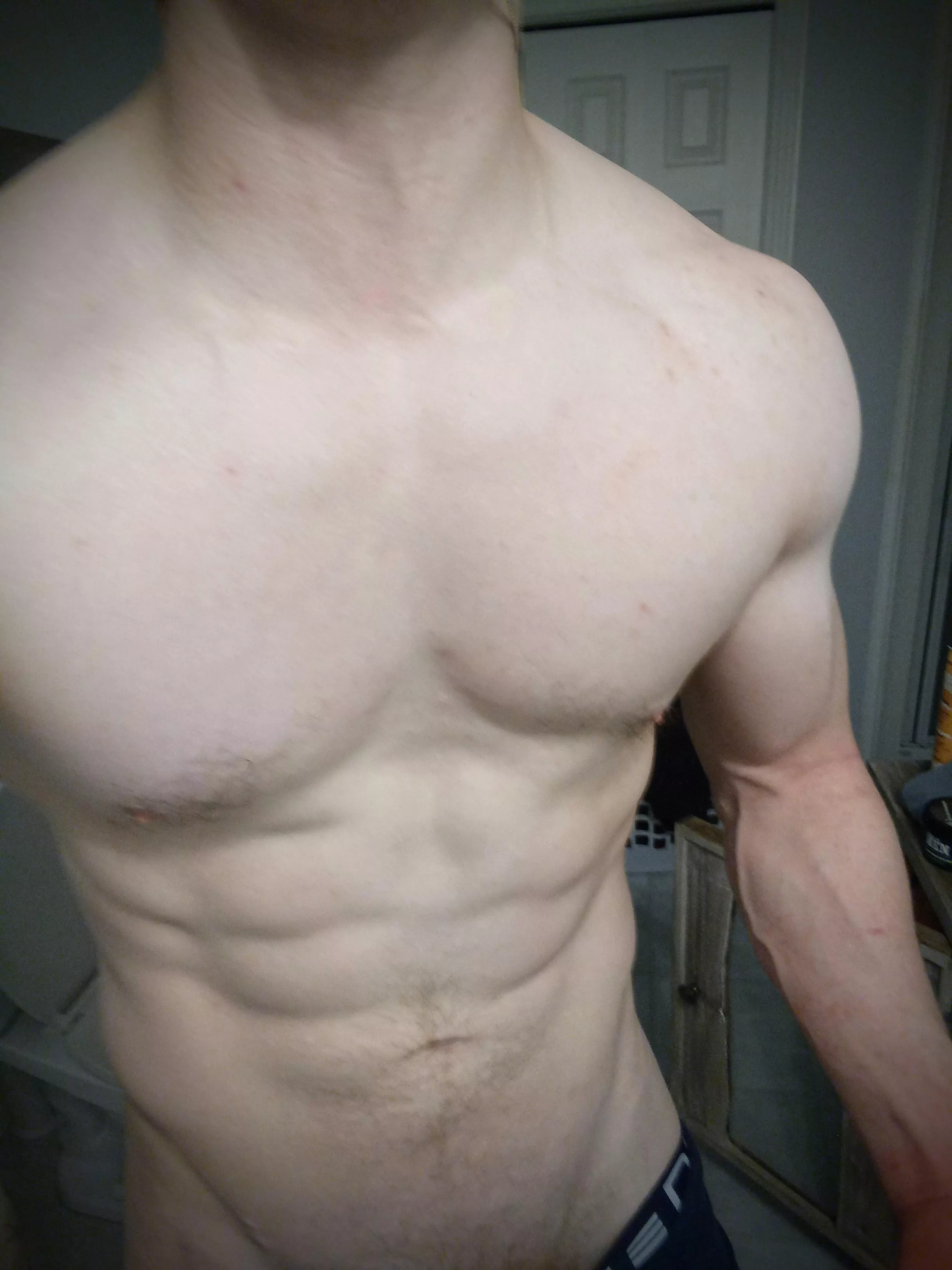 Does my abs look good enough for you?