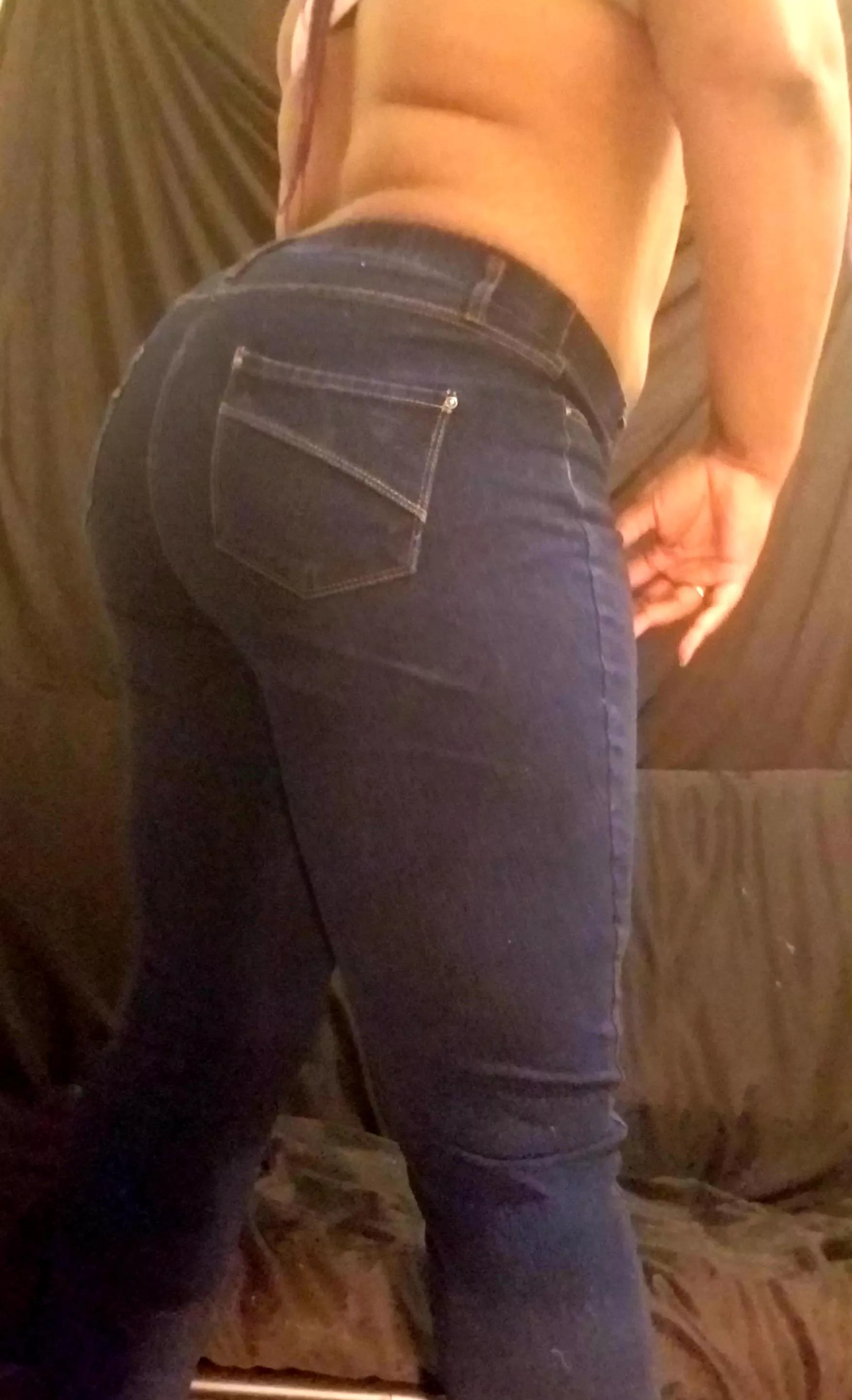 Does my butt look big in these jeans?