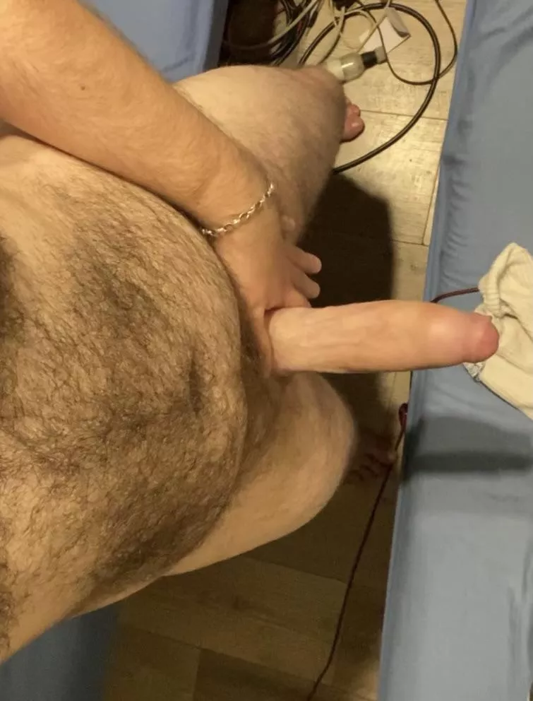 Does my super fat cock get you wanting to be on your knees?