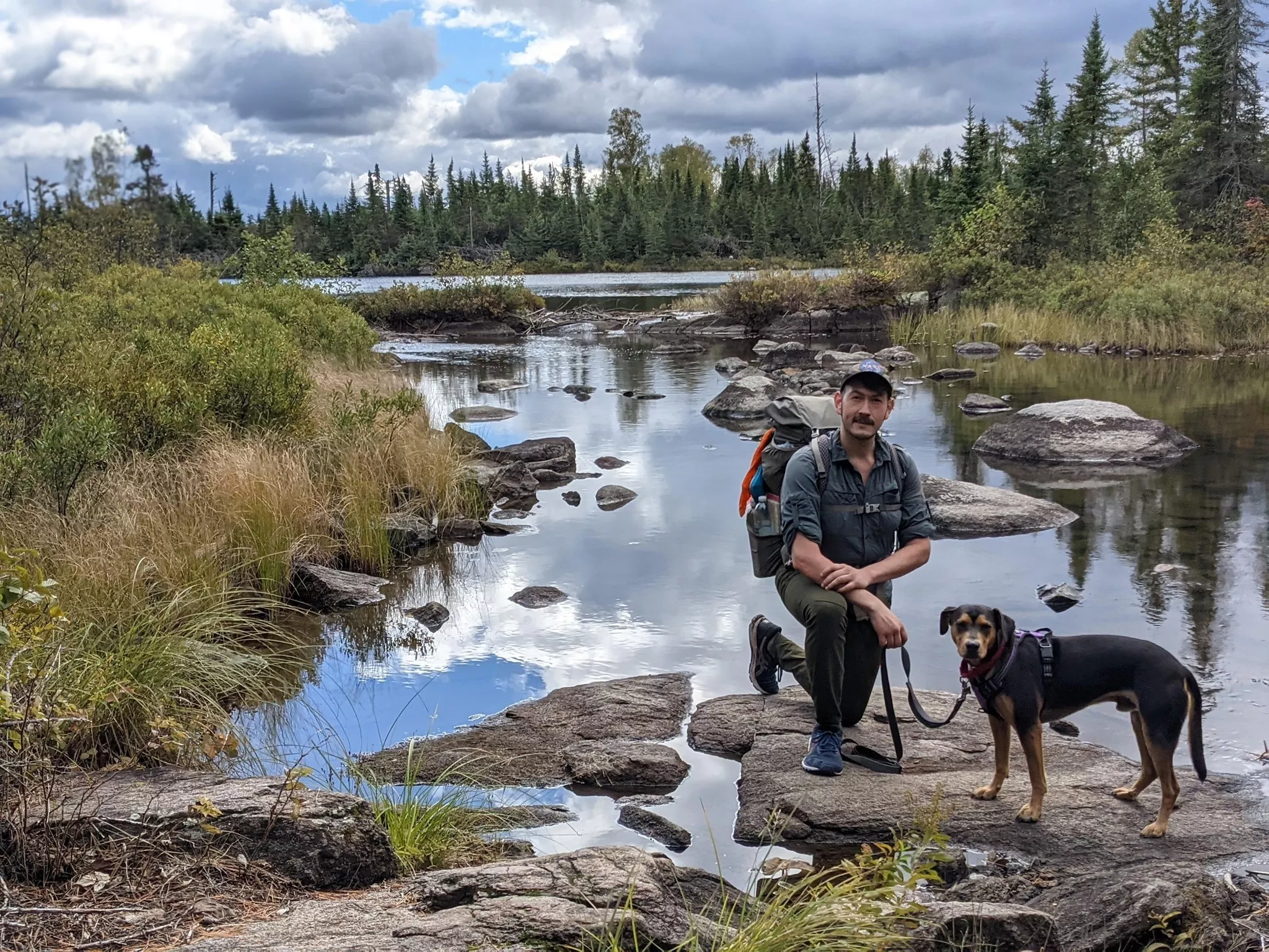 Dogs and backpacking, name a more iconic duo