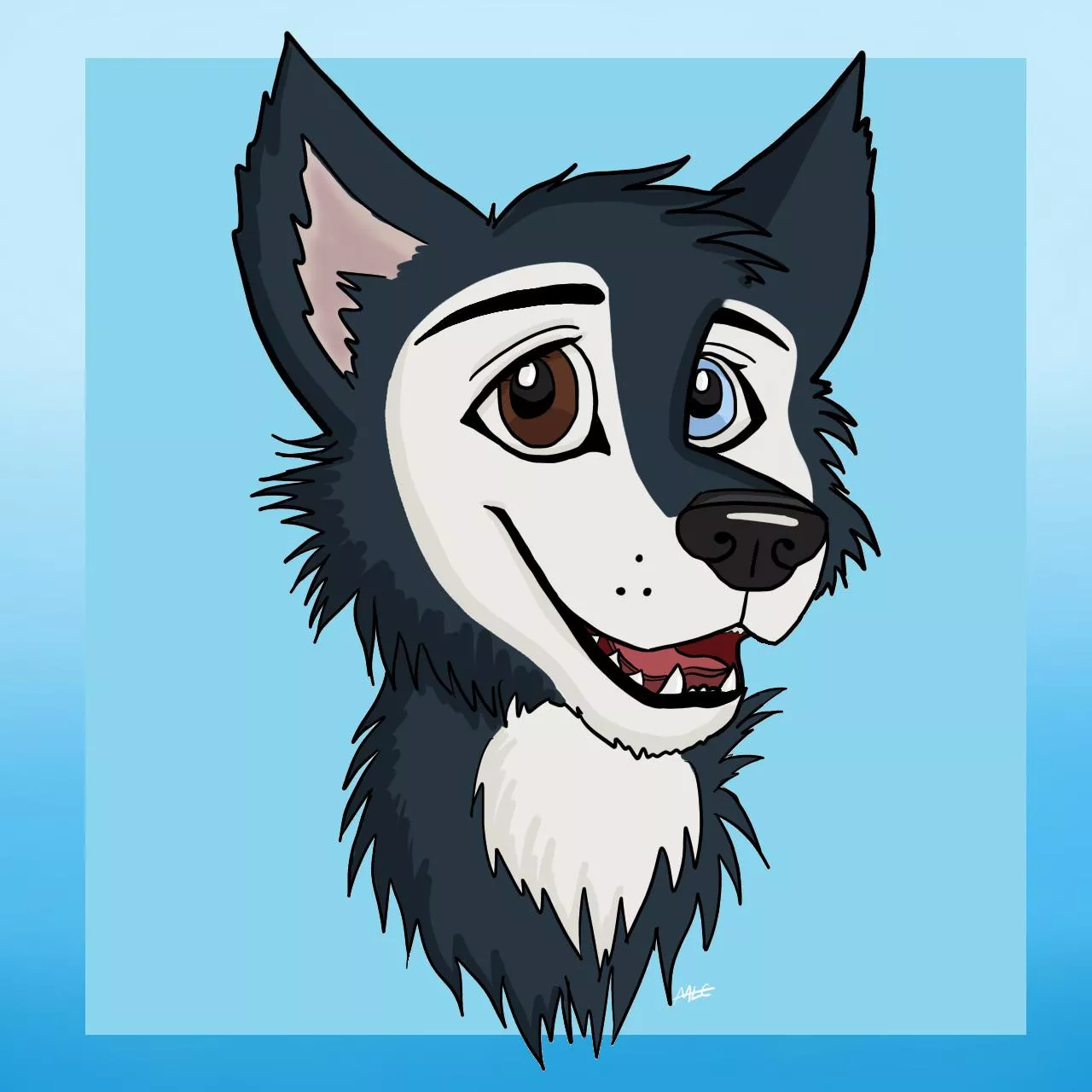 Doing some free flat colour headshots until I get tired! I am a new furry artist and want to expand my portfolio. Tell me your species and I will do a headshot based on any reference you give me (if within my skill level). Here’s an example of my stuff