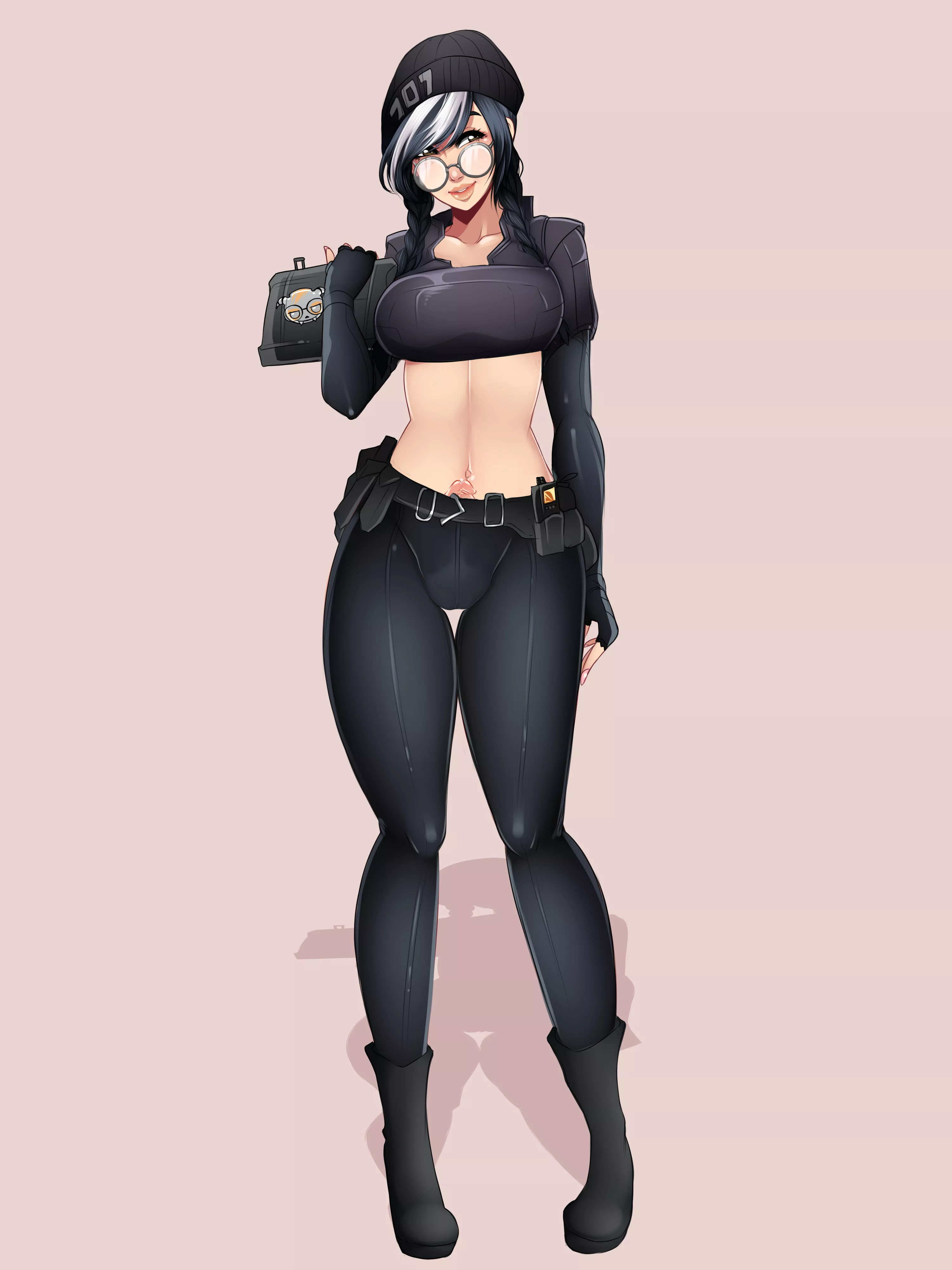 Dokkaebi Cute Smile (Law-Zilla) [Rainbow Six Siege]