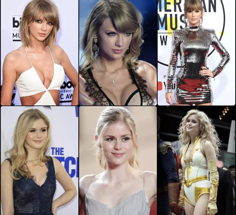 Dom me as Taylor swift or Erin moriarty please