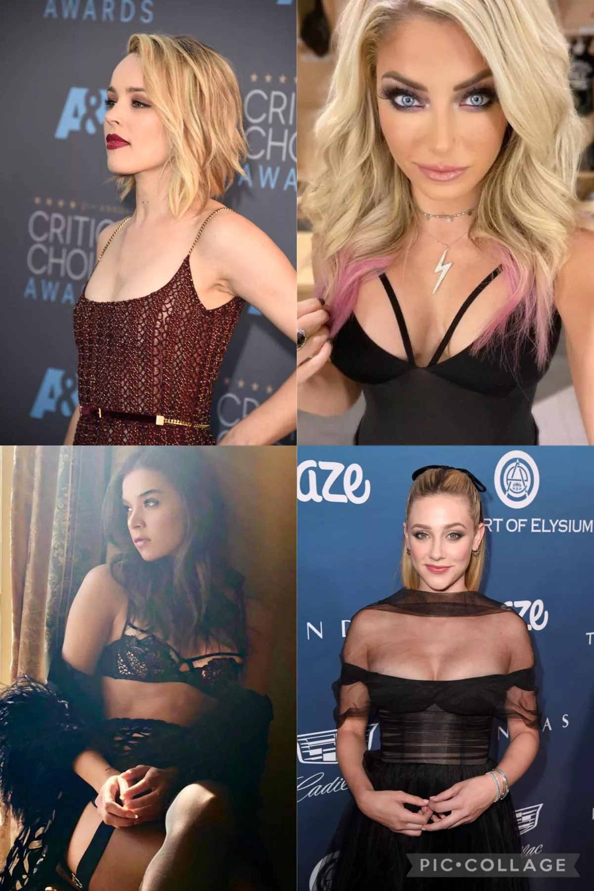 Dominate me for or as Rachel Mcadams, Alexa Bliss, Hailee Steinfeld, Lili Reinhart!