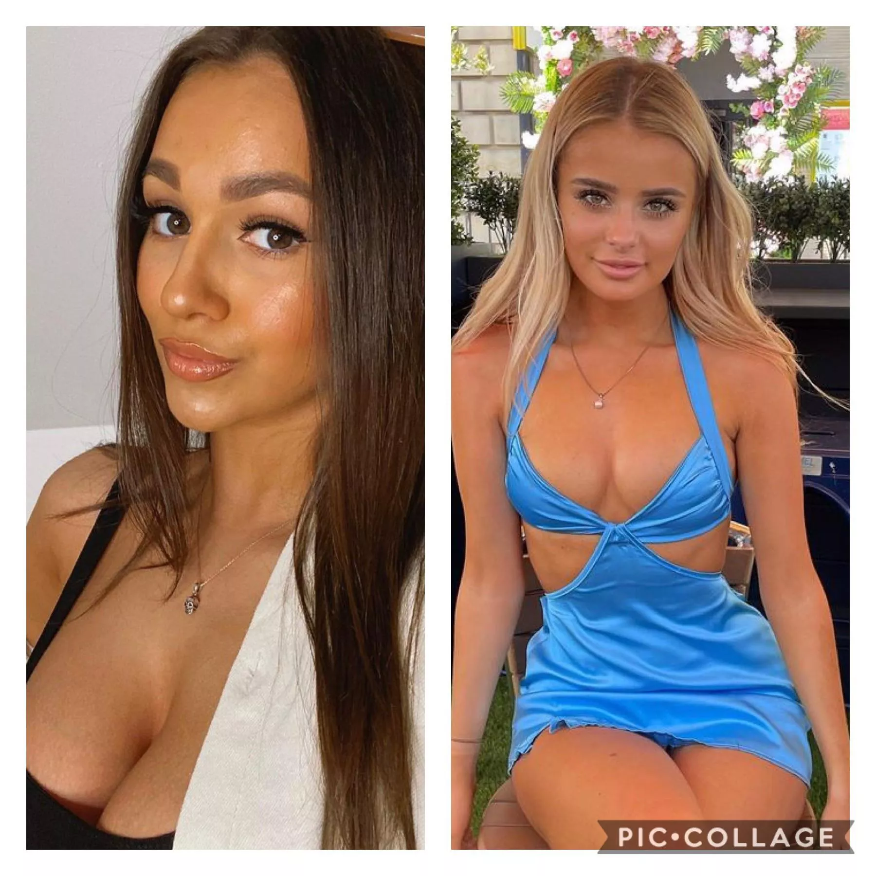 Dominique (Brunette) or Cat (Blonde)?