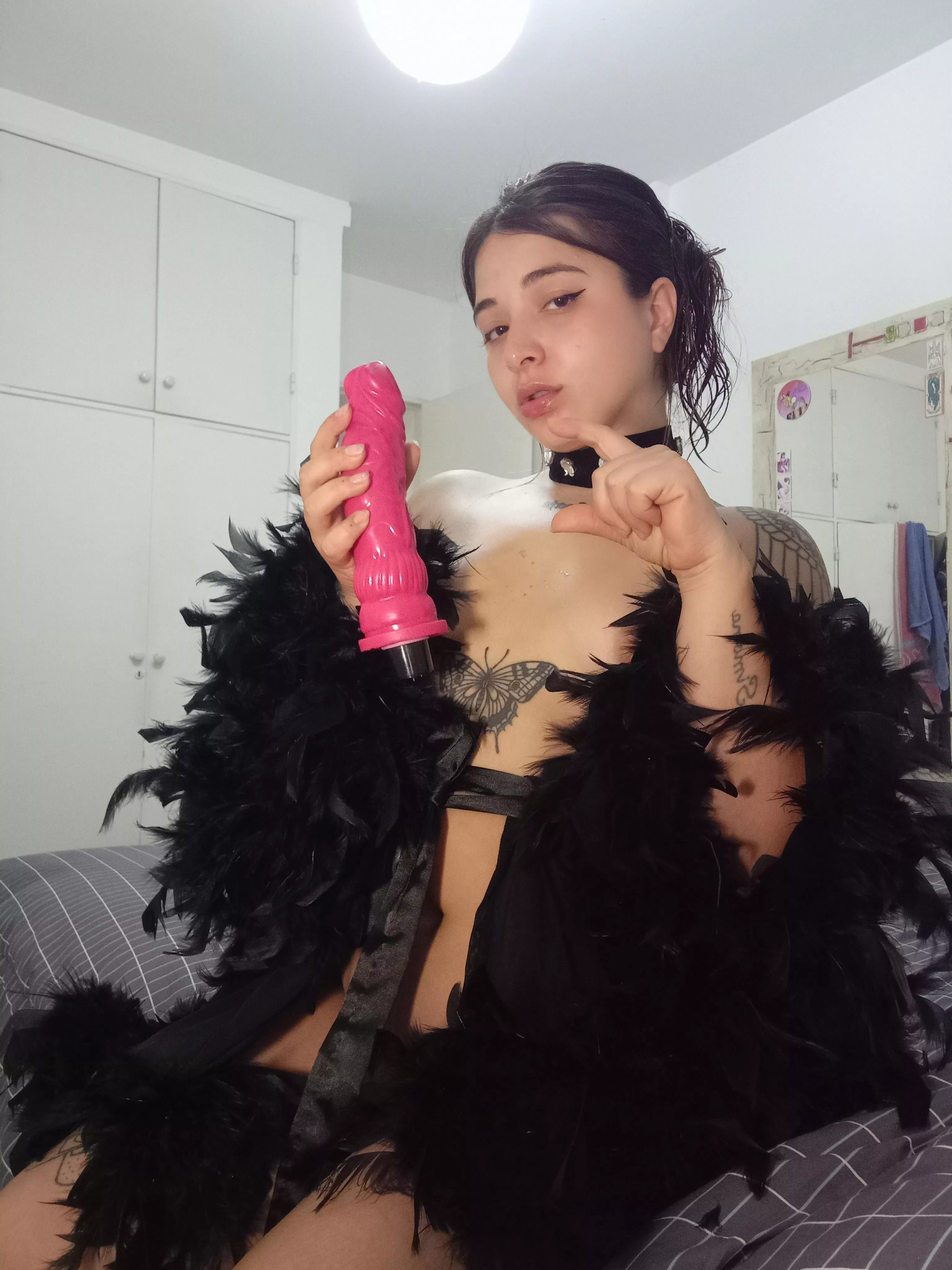 [domme] If you want to be my bitch, start by following me and talking to me, curse. show you are a real bitch