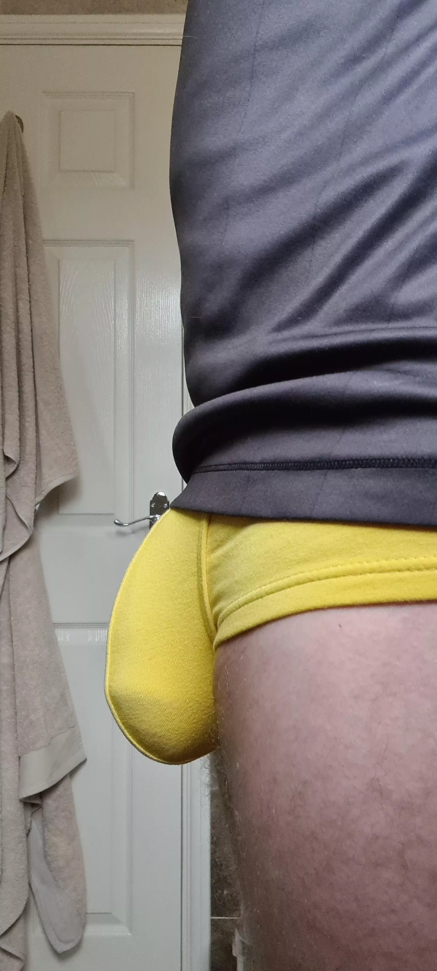 Don't often see yellow briefs here!! 😊