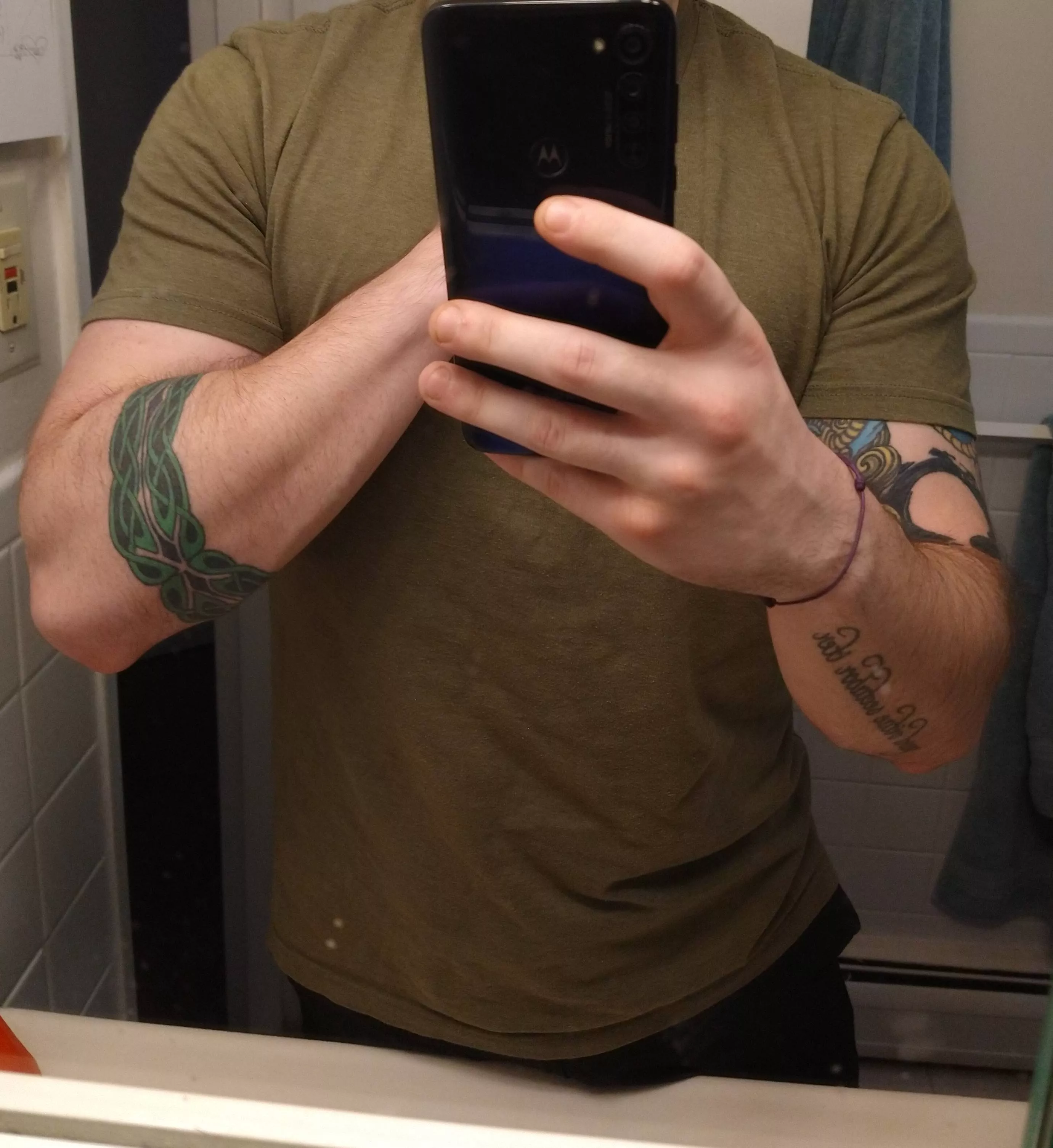 Don't see as many tatted arms as I thought I would. Was told to post here 😂