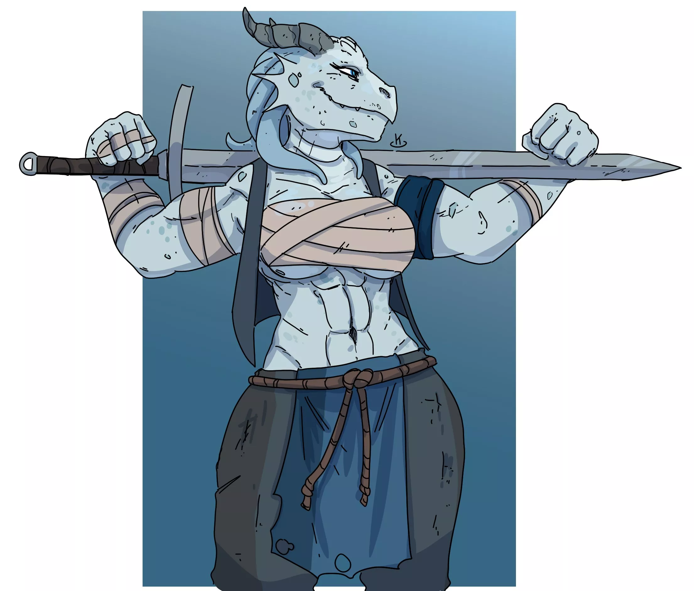 Dragonborn, by @KanekuoYT