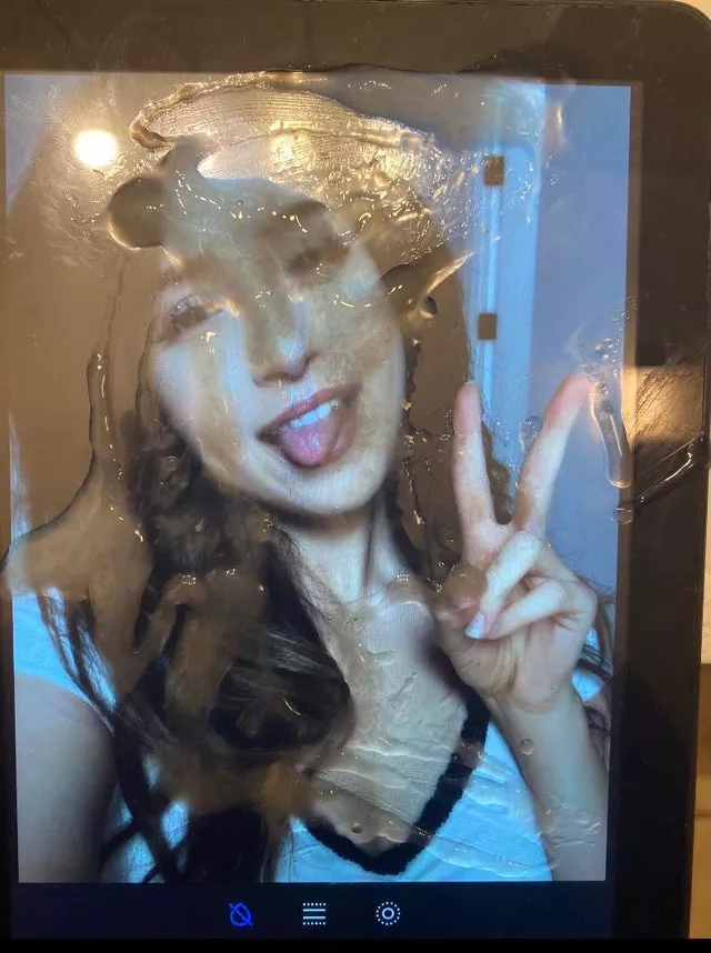 Drenched pokimane with cum