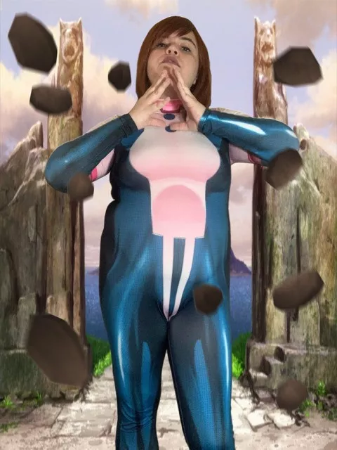 Dressed as Uraraka from MHA [self-post]