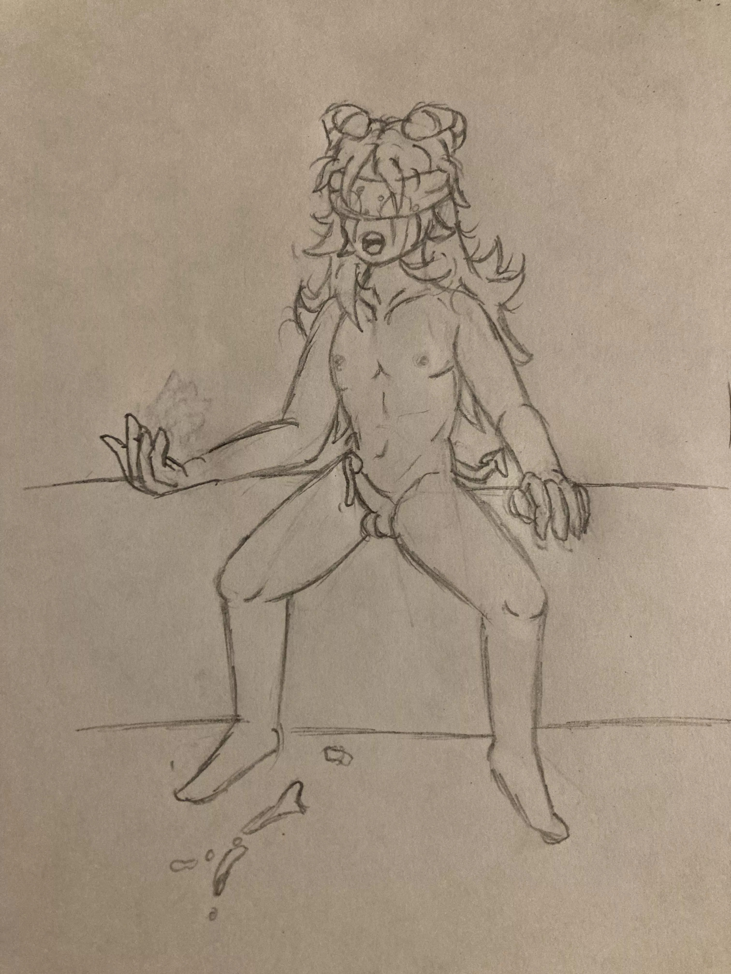 Drew femboy Lilith. Feedback would be nice cause im new to making NSFW art