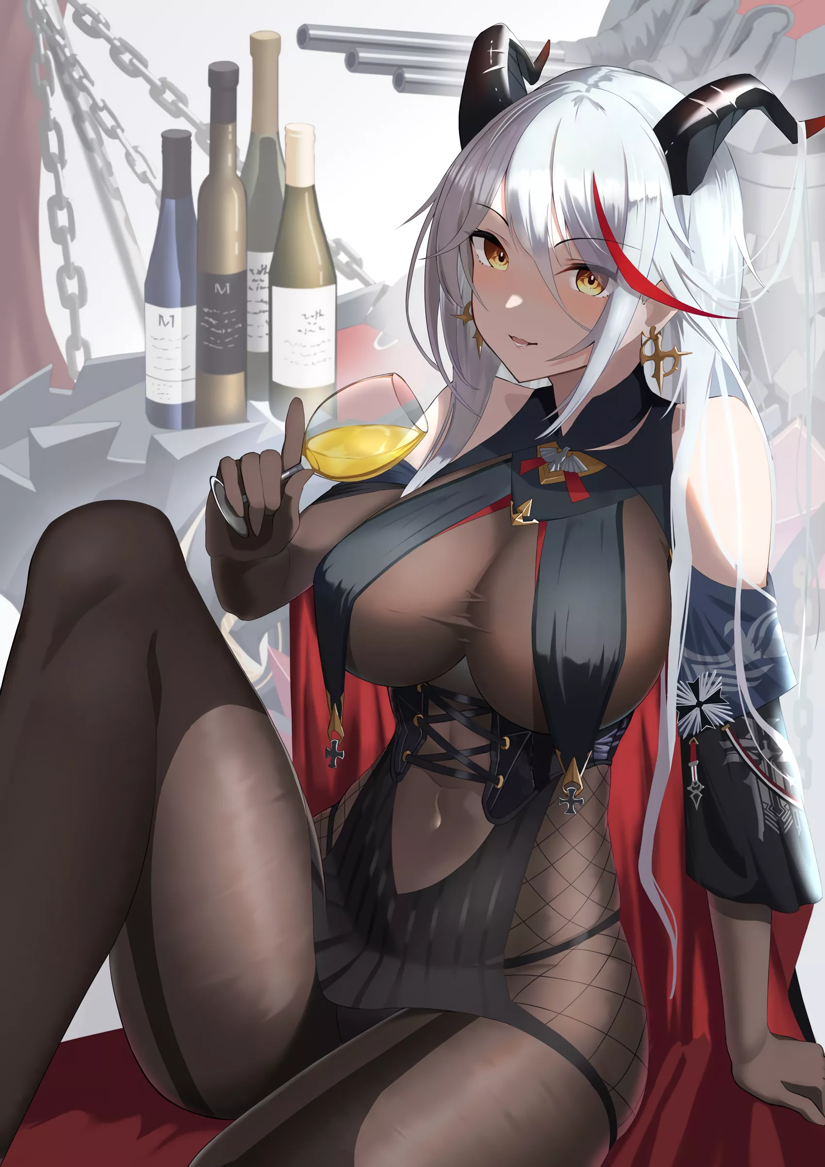 Drunk Aegir (はいめーかー) [Azur Lane]