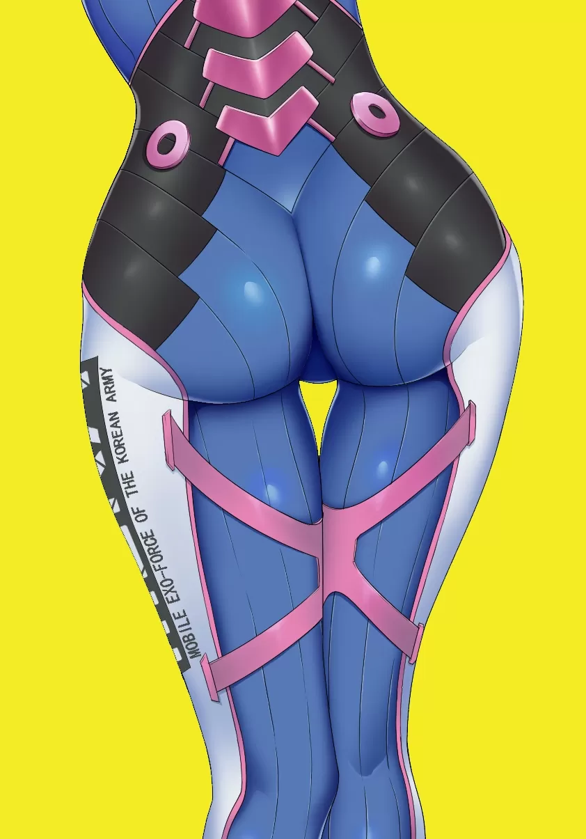 D.va has a nice booty