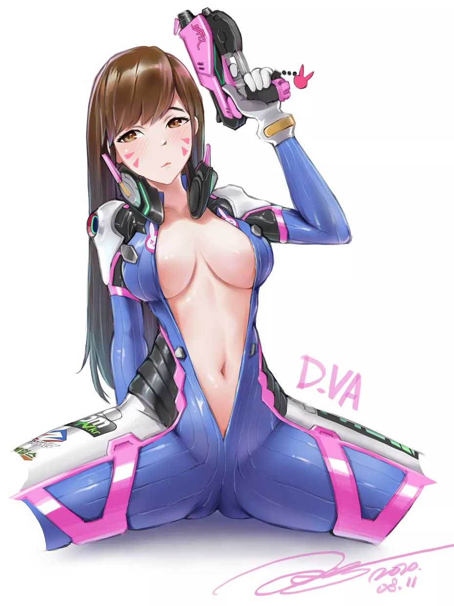 D.VA Unzipped Suit (Janload1ng) [Overwatch]