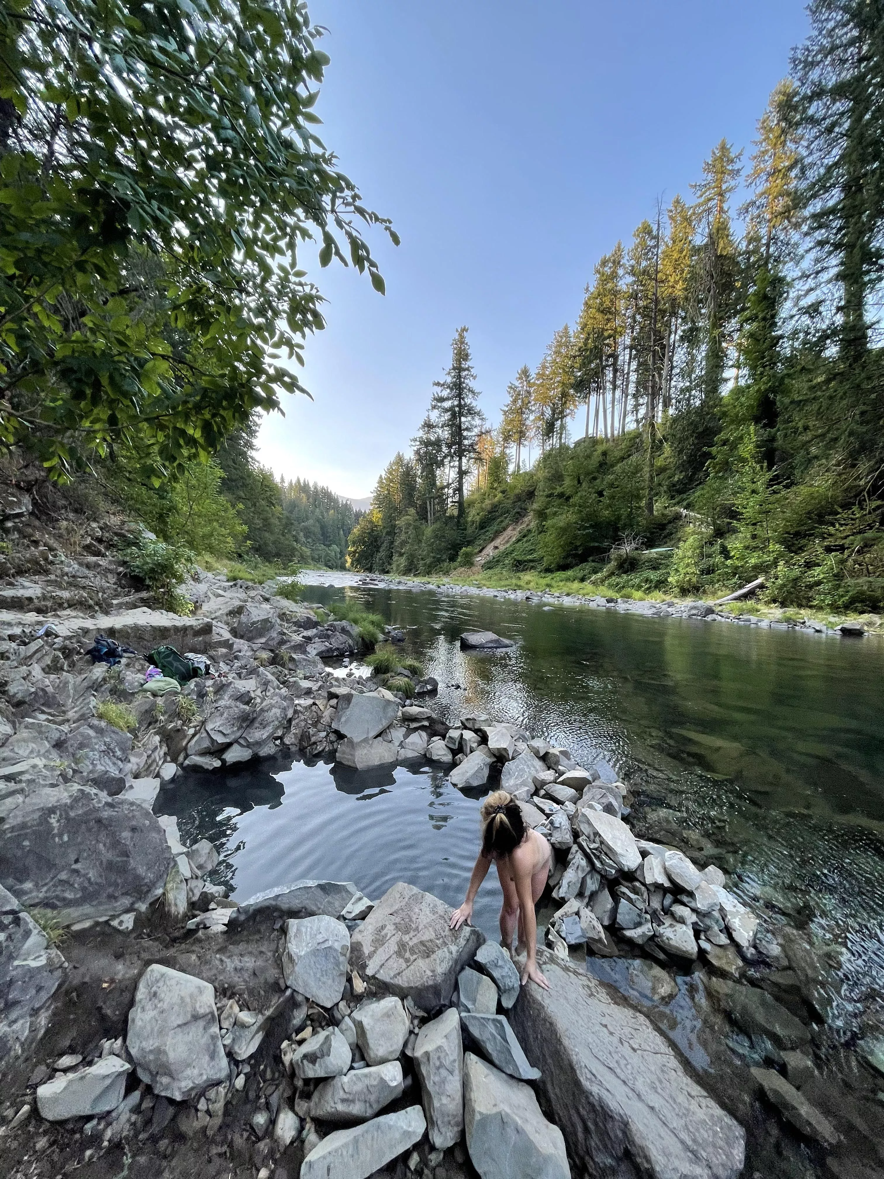 earned this one 💦 oregon hot spring #15 for me