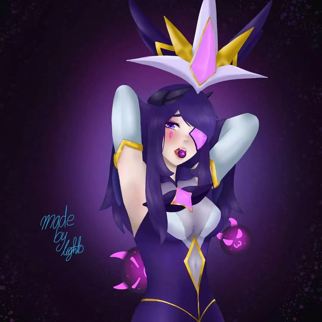 Ecchi Starguardian Syndra by Noona Kitty (lights)