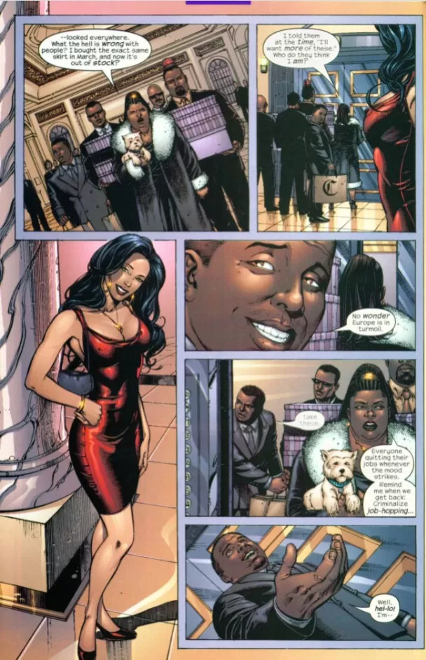 Elektra's Dress [Elektra (2004) #26]