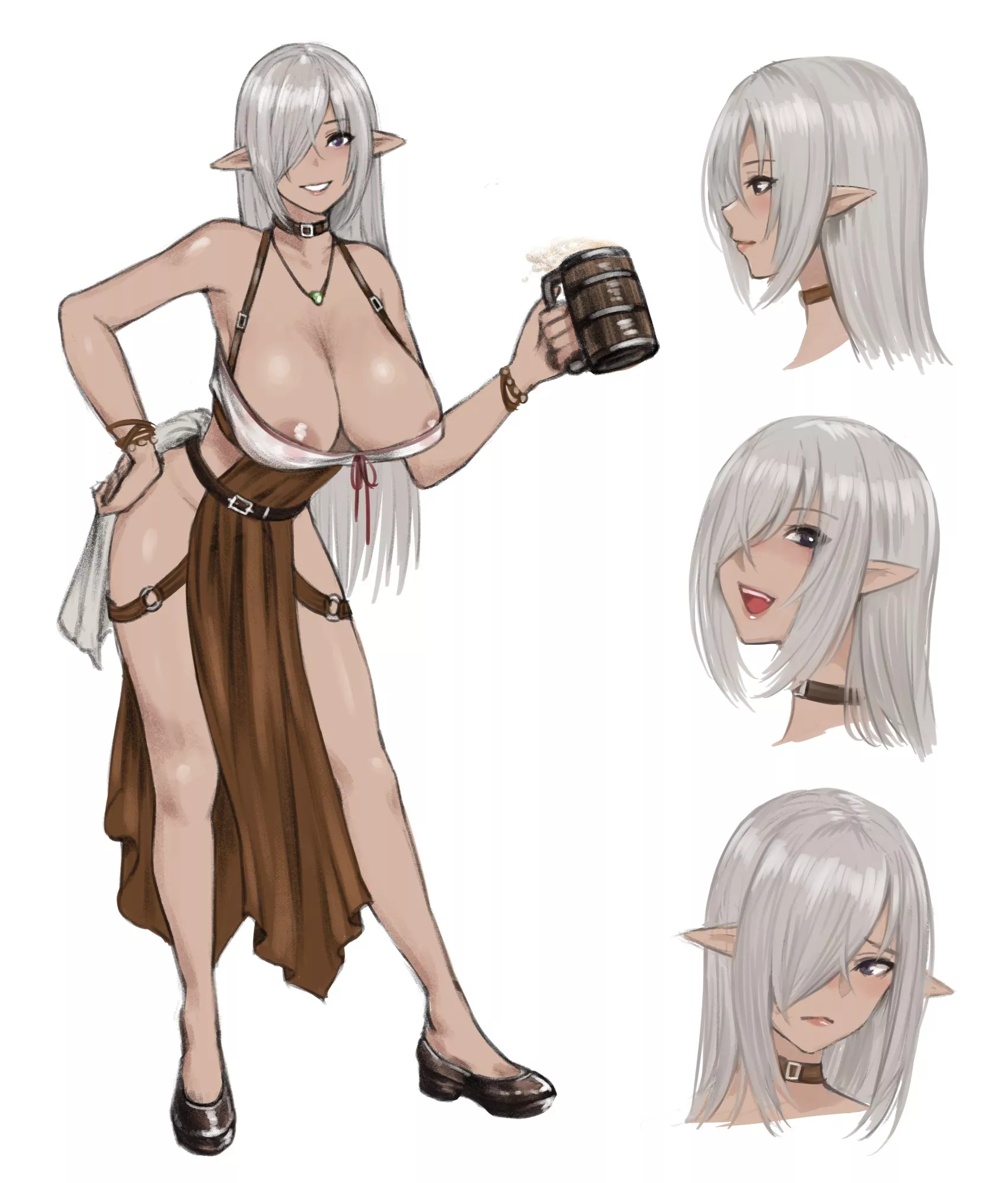 Elf girl bar maiden