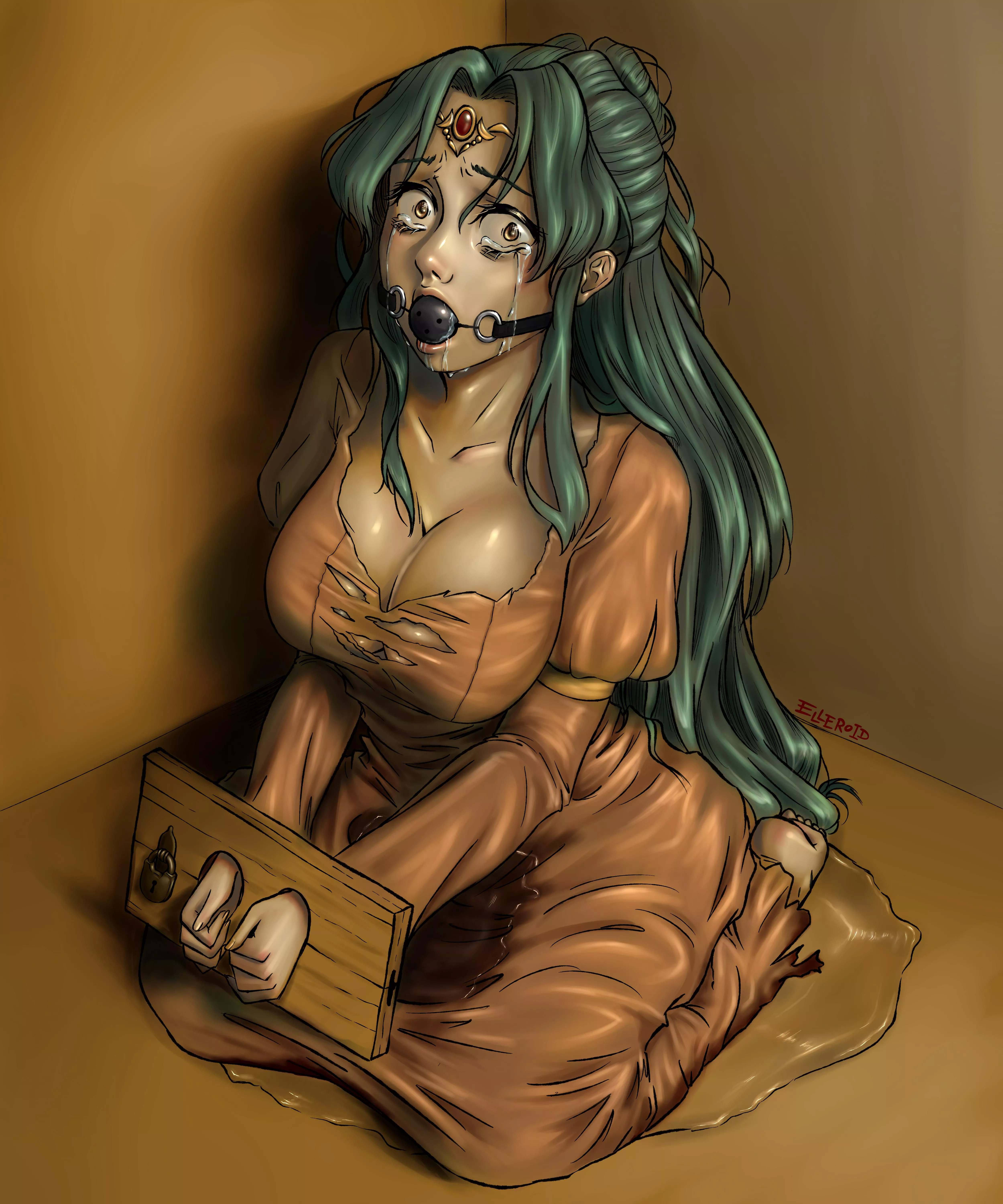 Elincia knows she's next. (3ll3roid) [Fire Emblem]