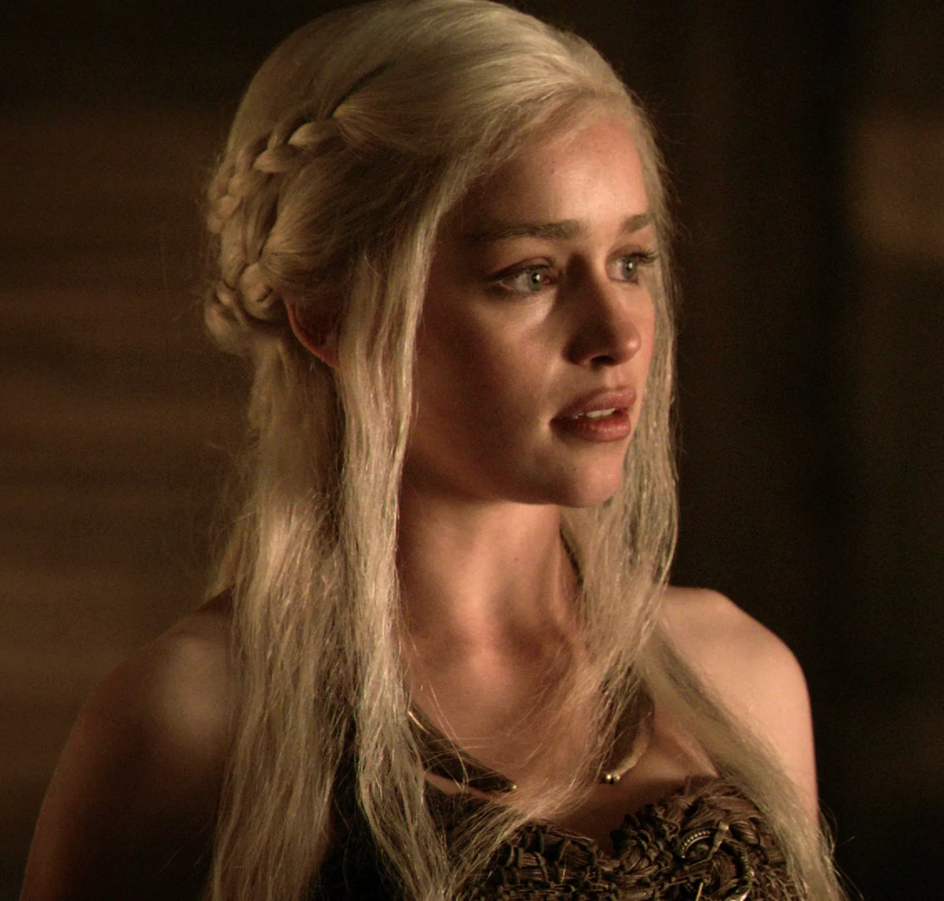 Emilia Clarke as Daenerys