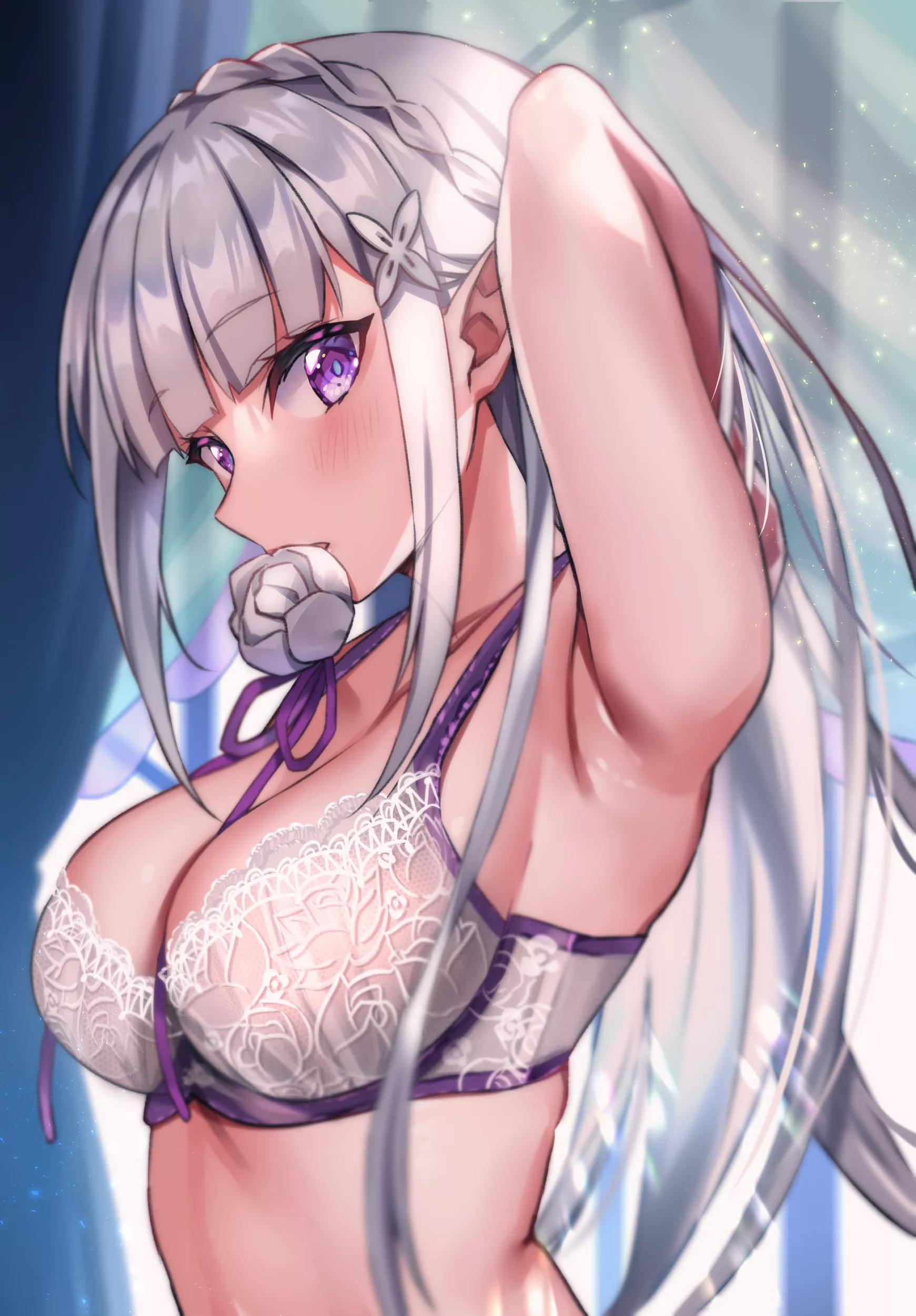 Emilia in Lingerie (RE:Zero) - Natsuki Iori