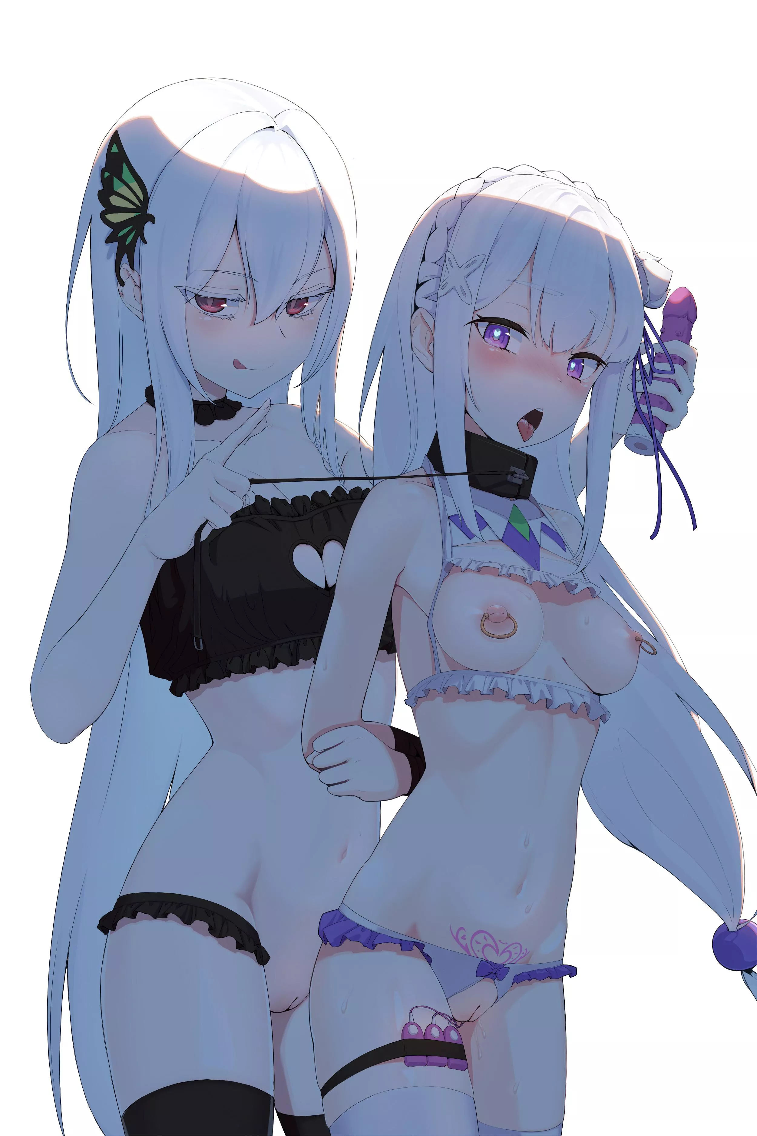 Emilia x Echidna [Re:Zero]