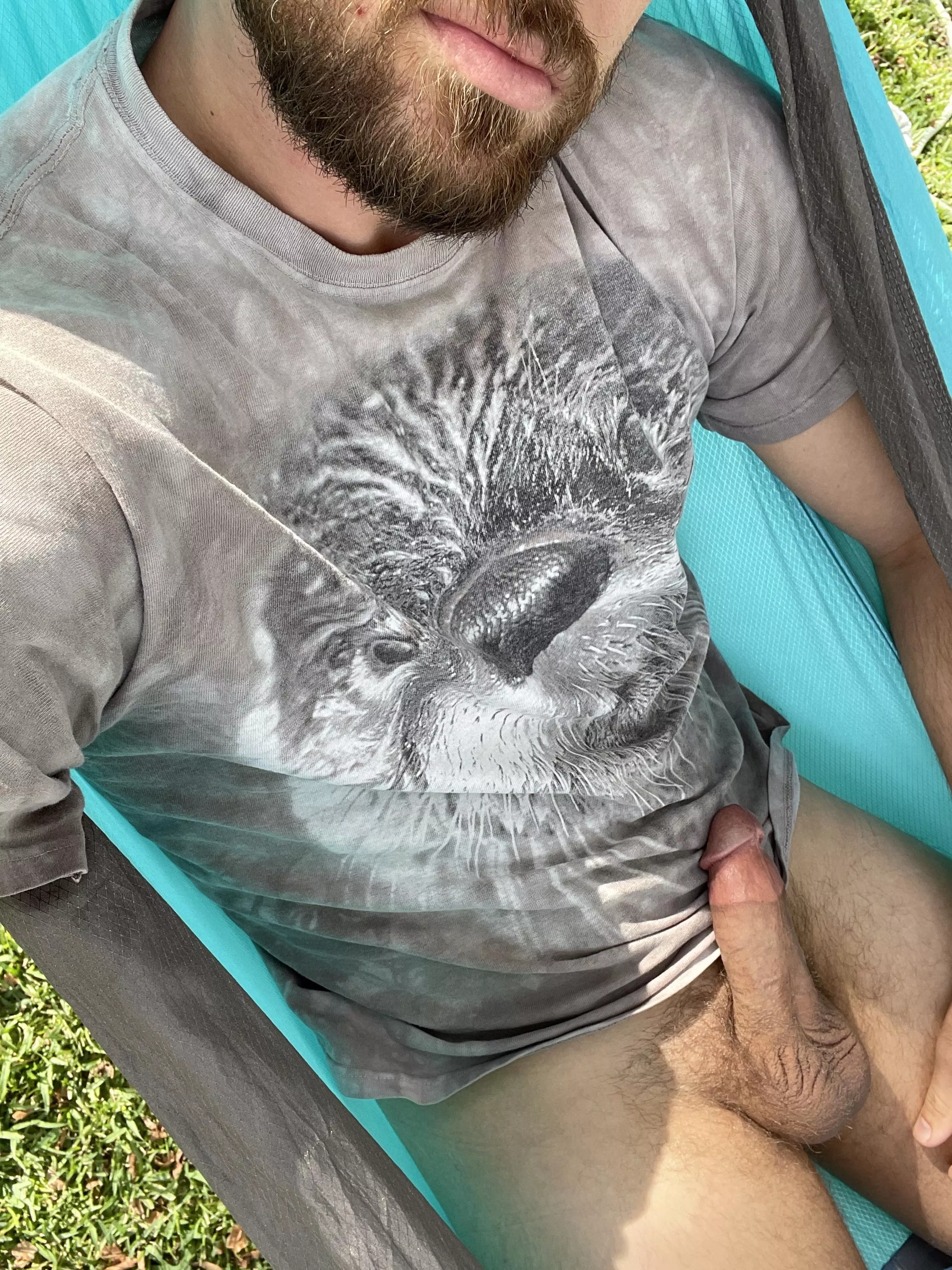 Enjoying hammock time