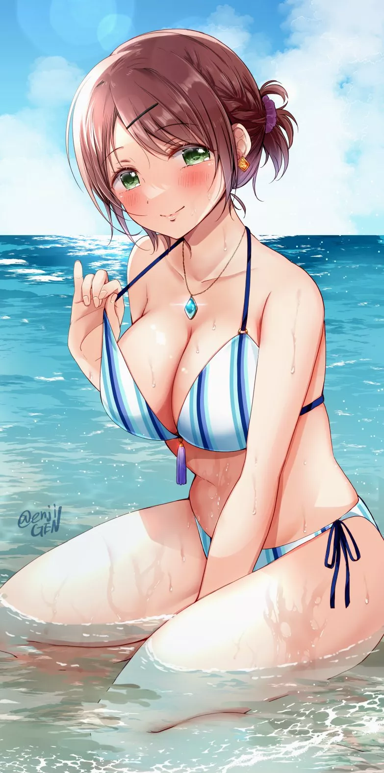 Enjoying the Beach