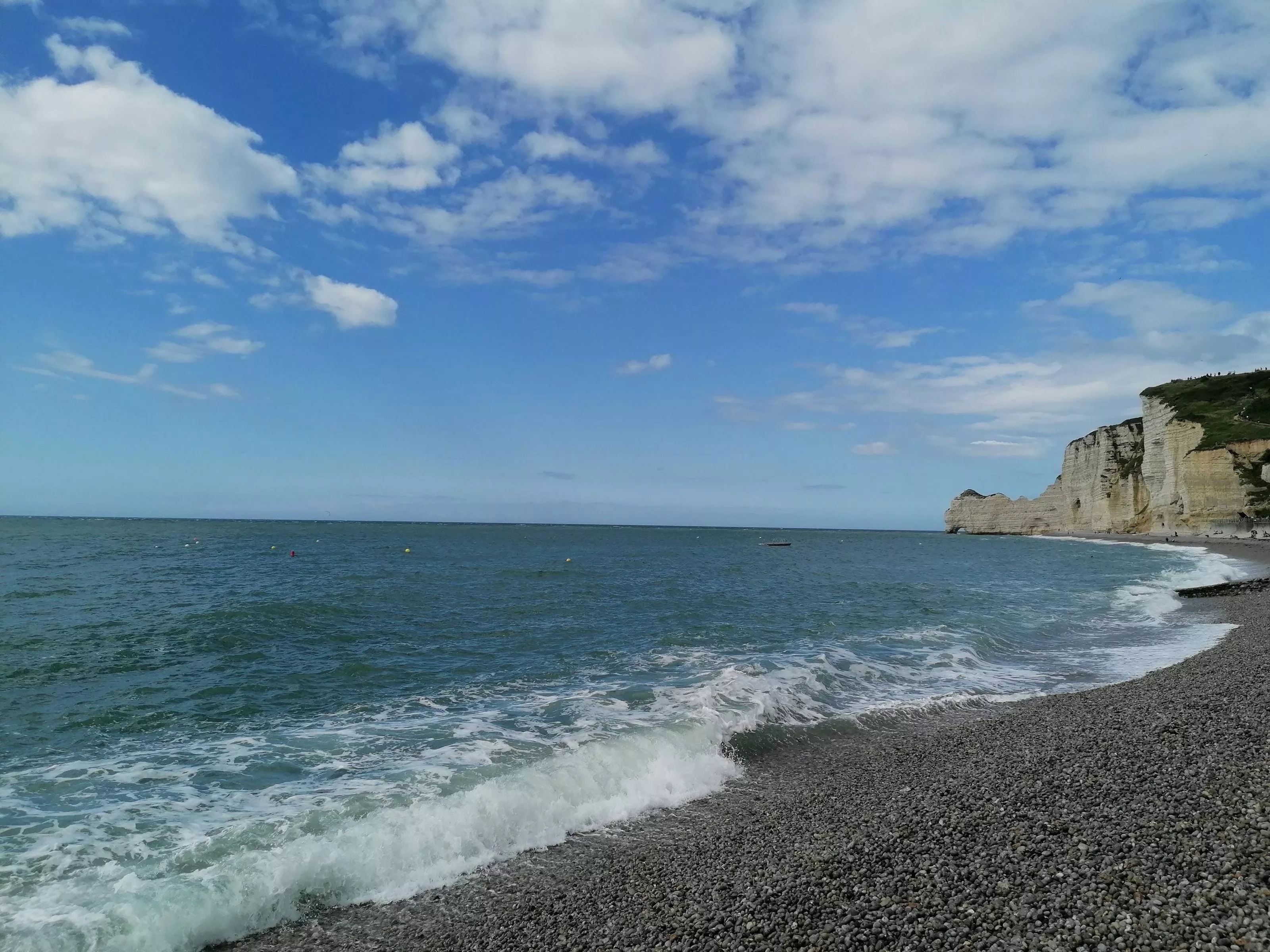 Etretat in Normandie, France